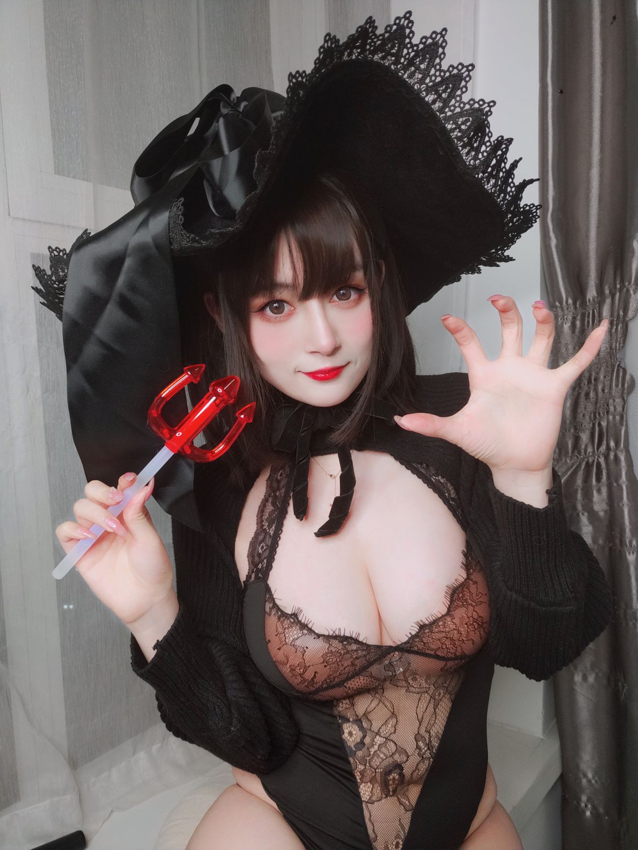 微博美少女白银81性感写真柴郡魔女 (22)