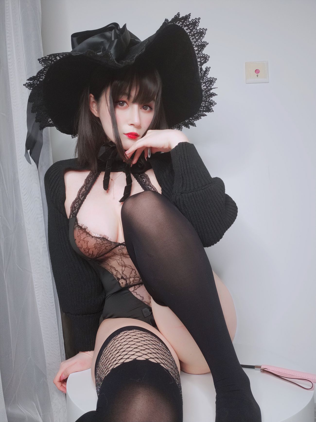 微博美少女白银81性感写真柴郡魔女 (14)