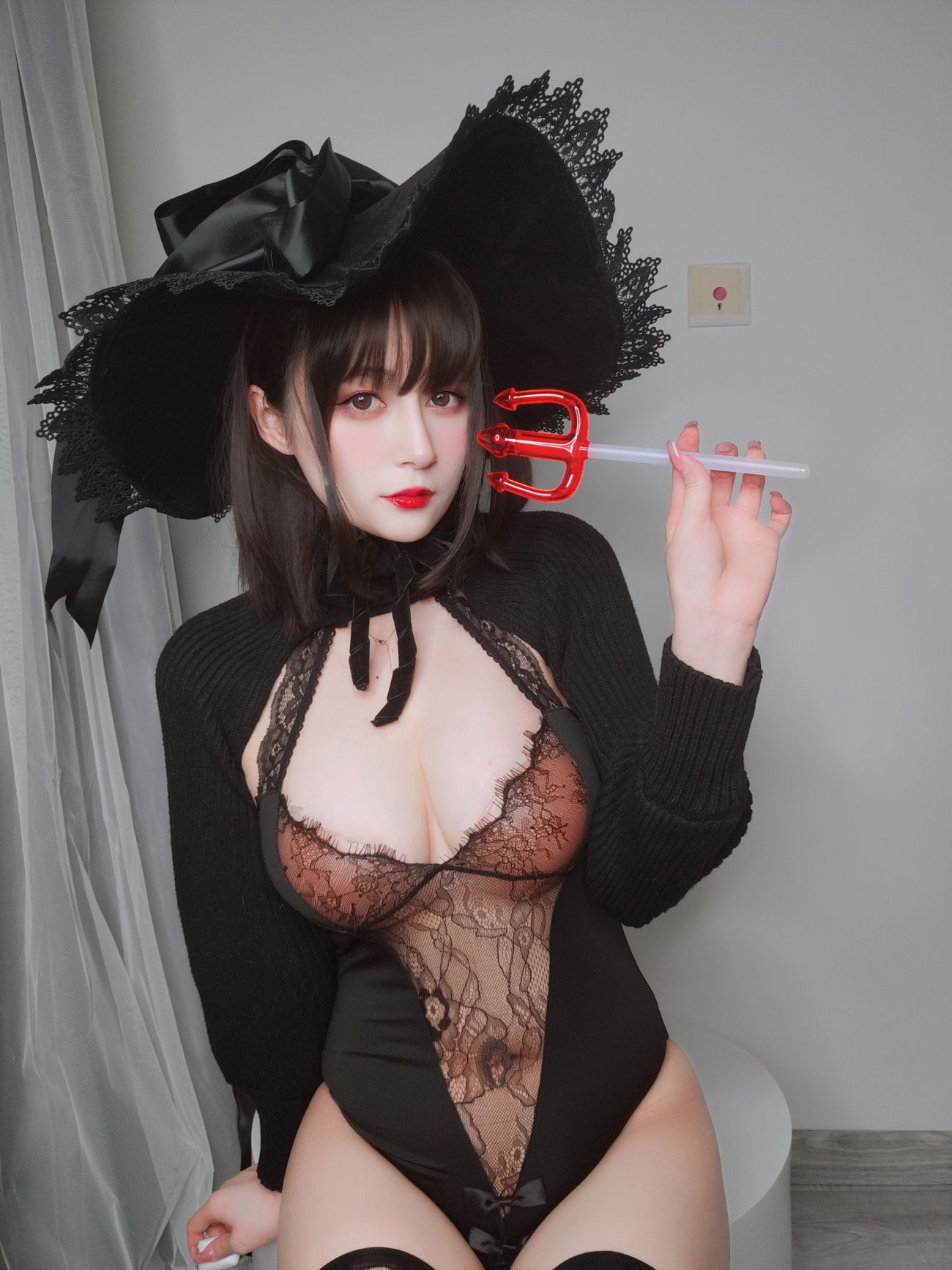 微博美少女白银81性感写真柴郡魔女 (24)