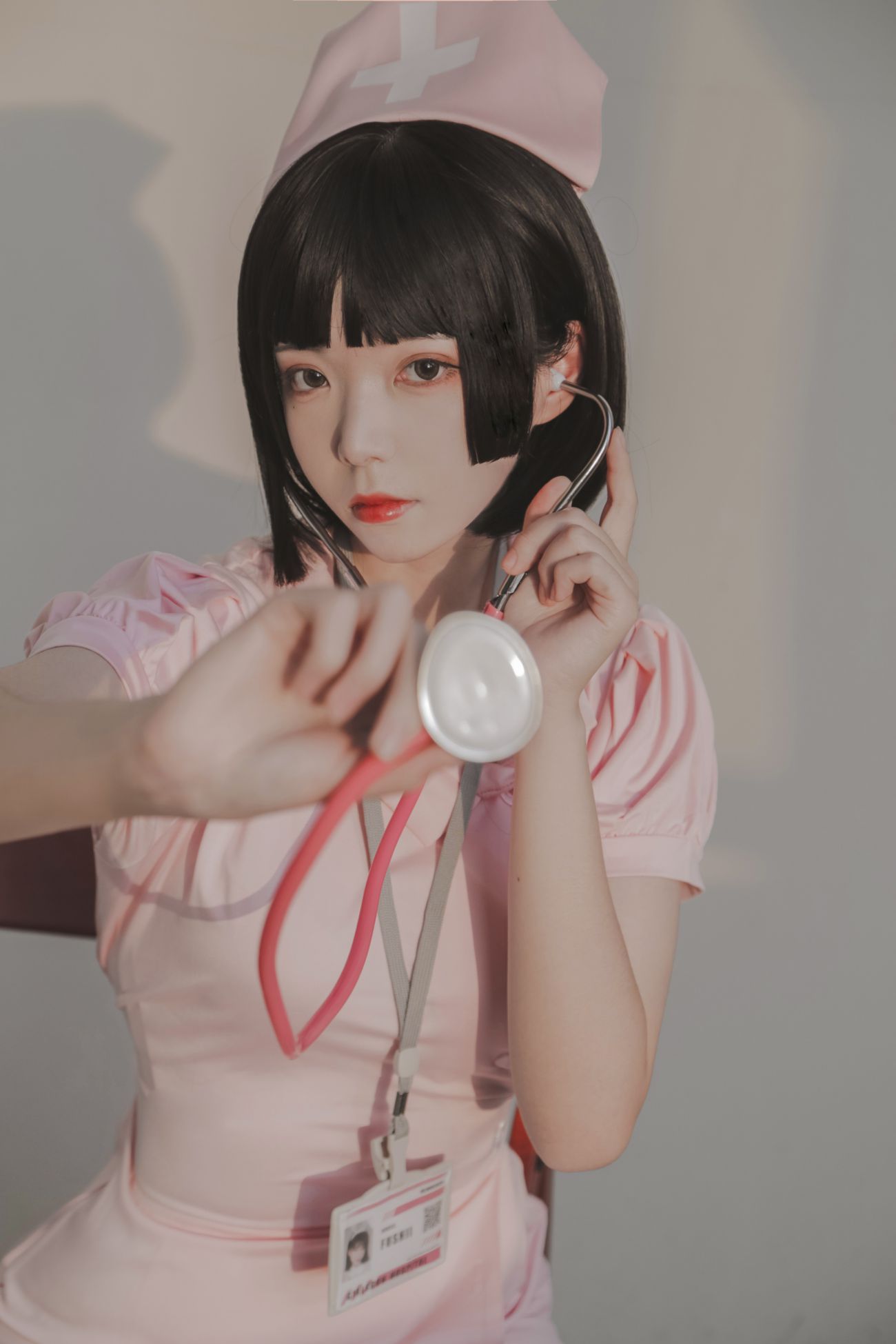微博美少女Fushii海堂Cosplay性感写真护士 (14)