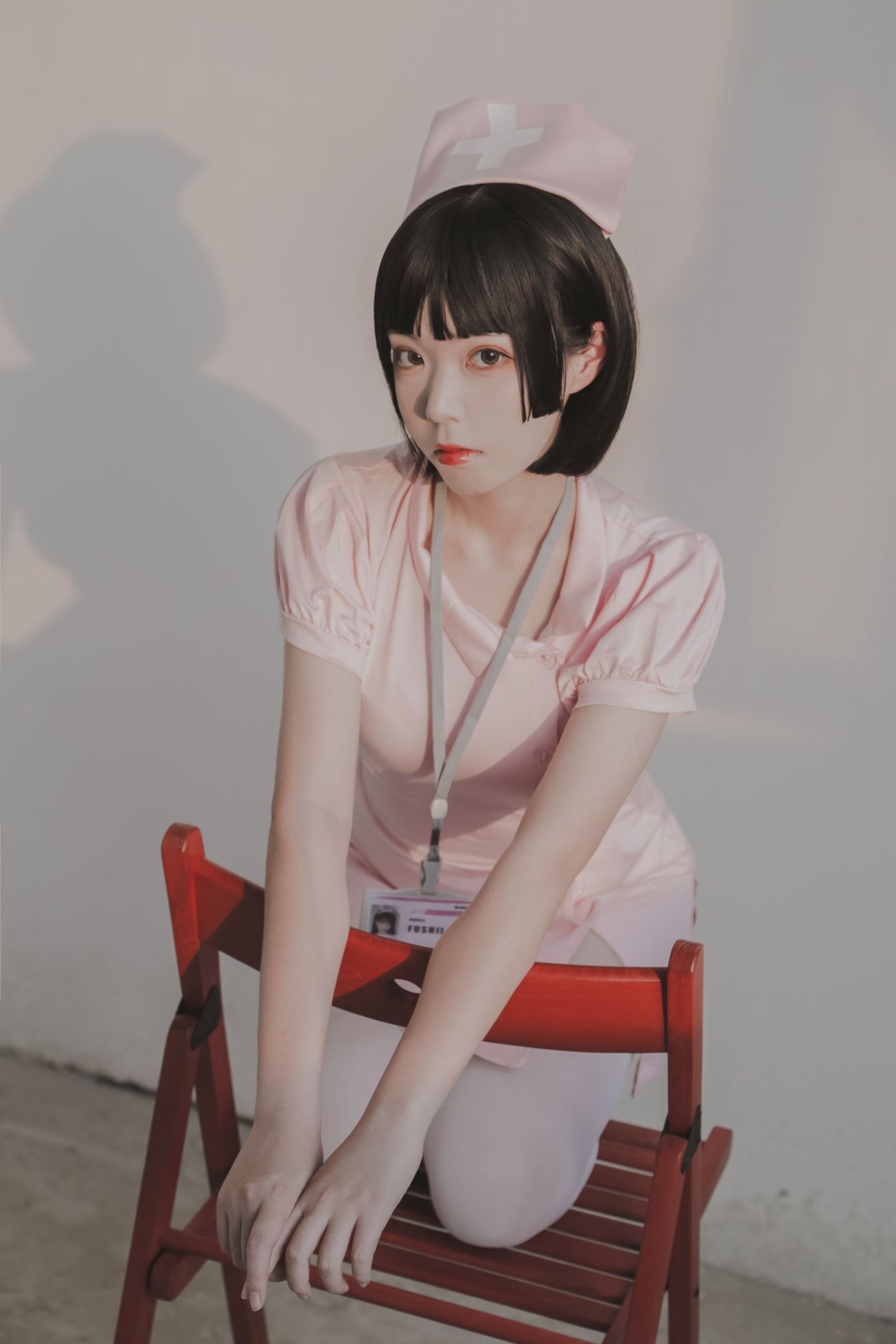 微博美少女Fushii海堂Cosplay性感写真护士 (24)
