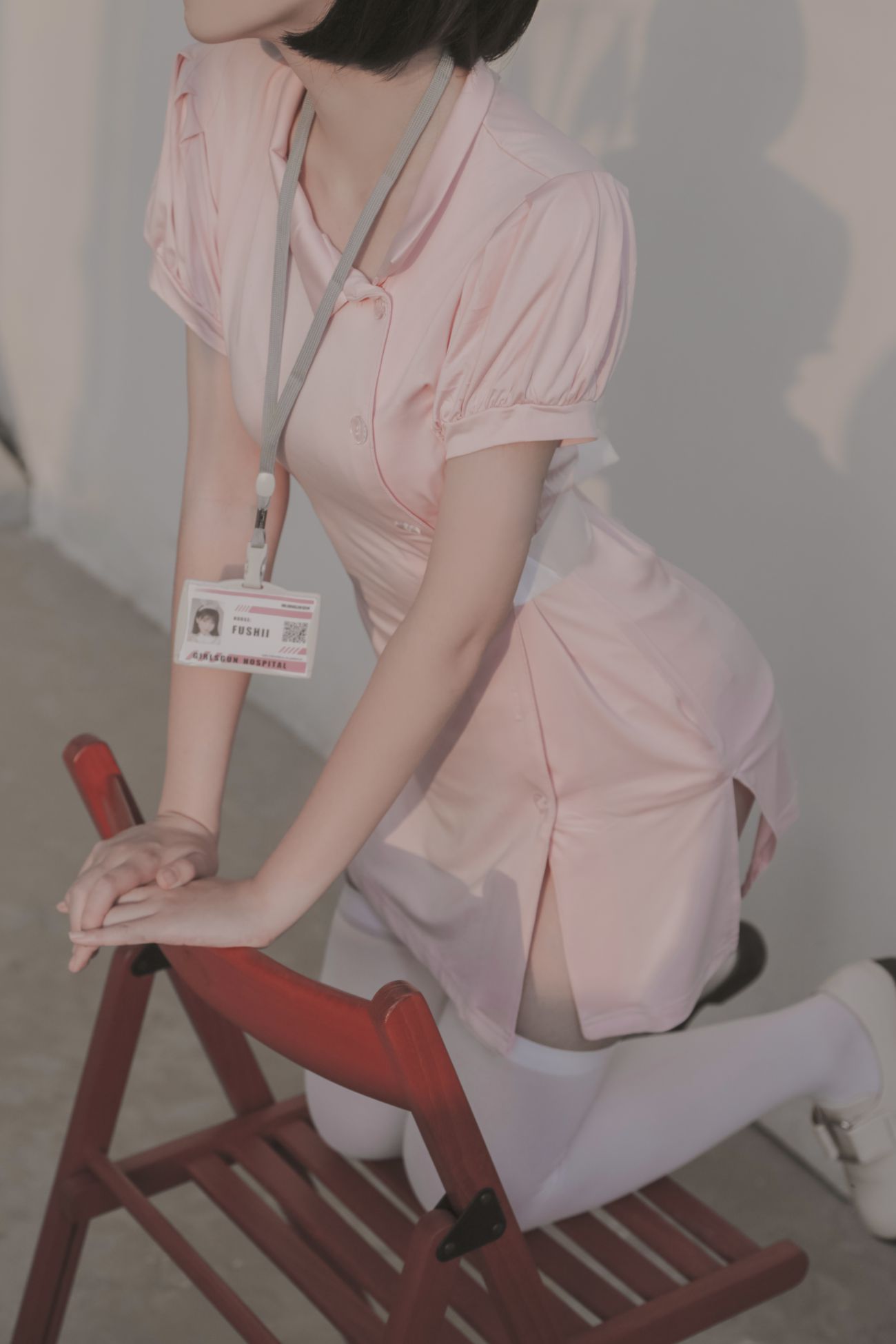微博美少女Fushii海堂Cosplay性感写真护士 (23)
