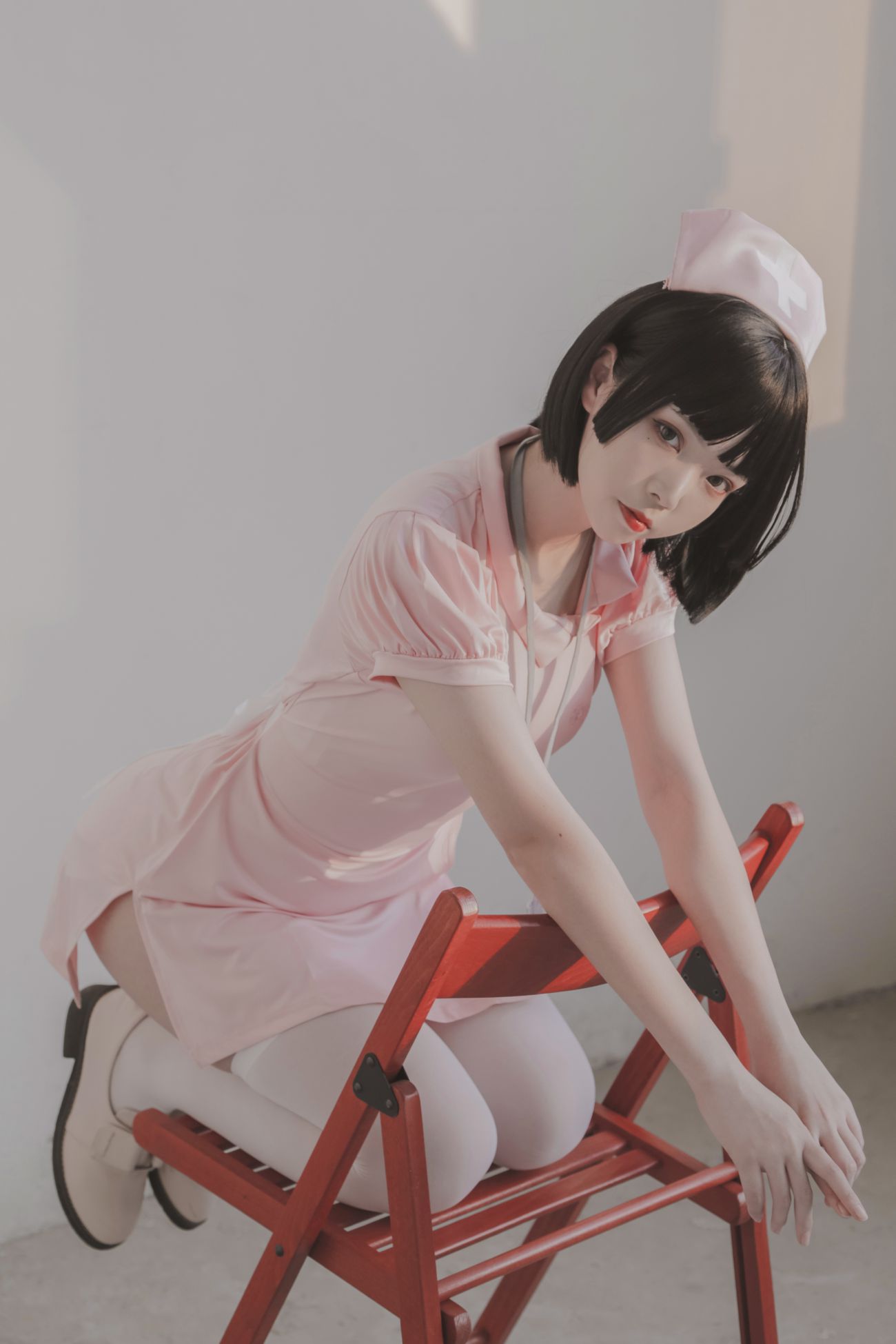 微博美少女Fushii海堂Cosplay性感写真护士 (26)