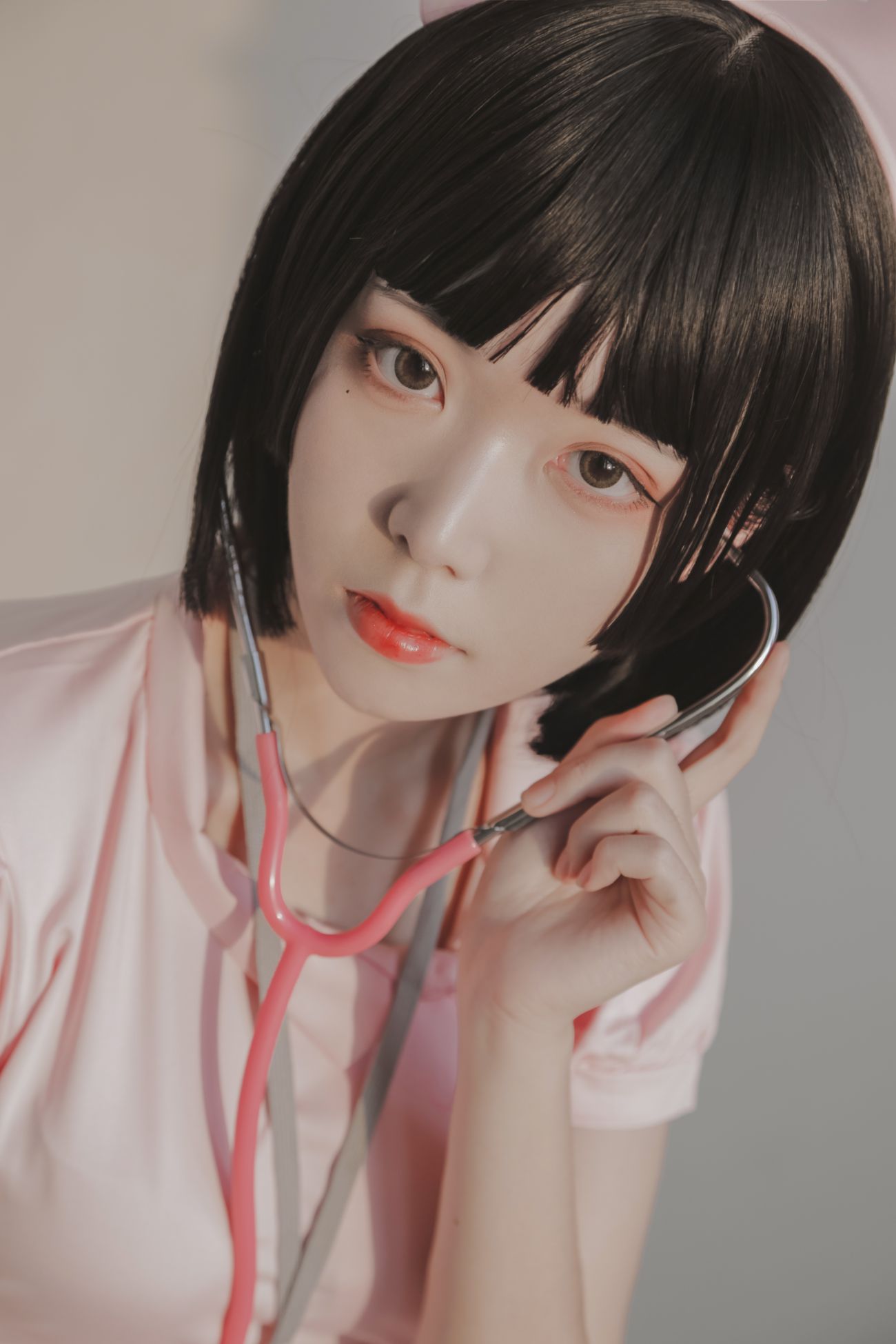 微博美少女Fushii海堂Cosplay性感写真护士 (16)
