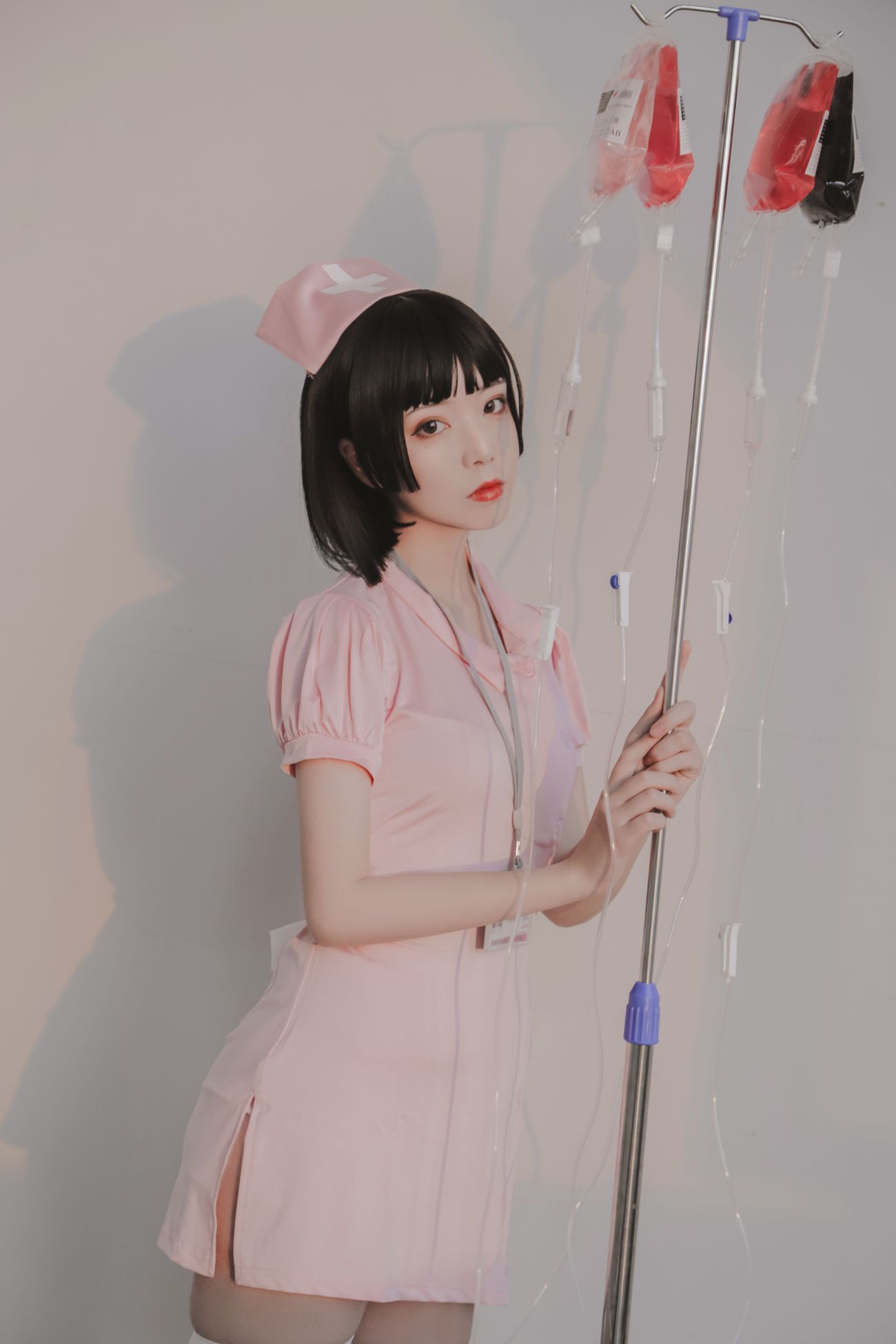 微博美少女Fushii海堂Cosplay性感写真护士 (32)
