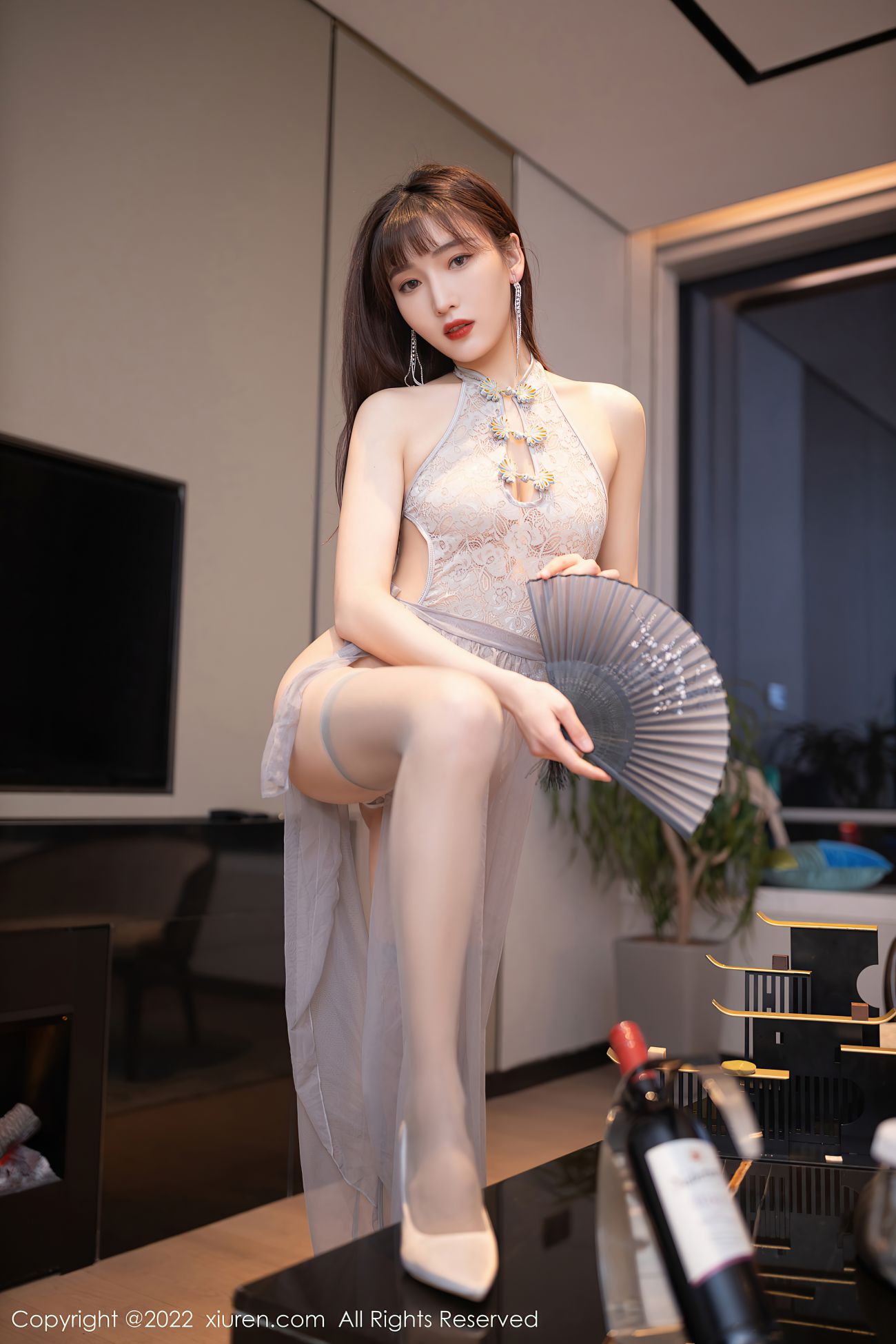 XIUREN秀人网美媛馆美女模特写真第No.4592期陆萱萱 (4)