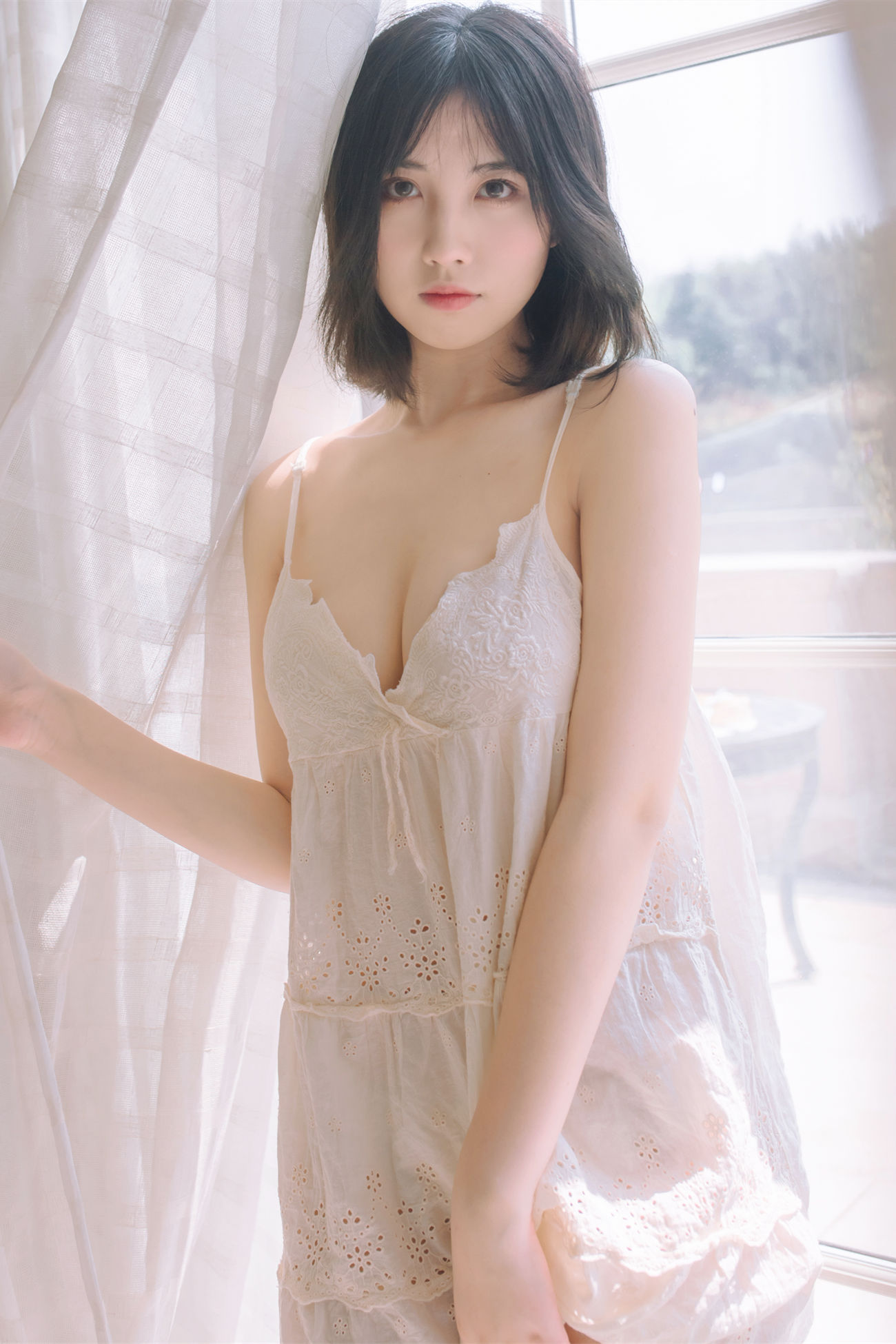 微博美少女念雪ww性感写真春风 (1)