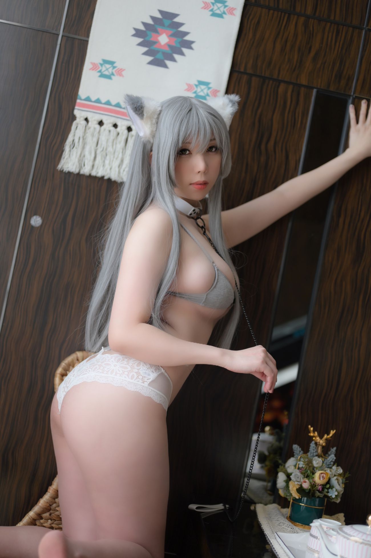 微博美少女鹿野希Cosplay性感写真肉肉的可爱 (19)