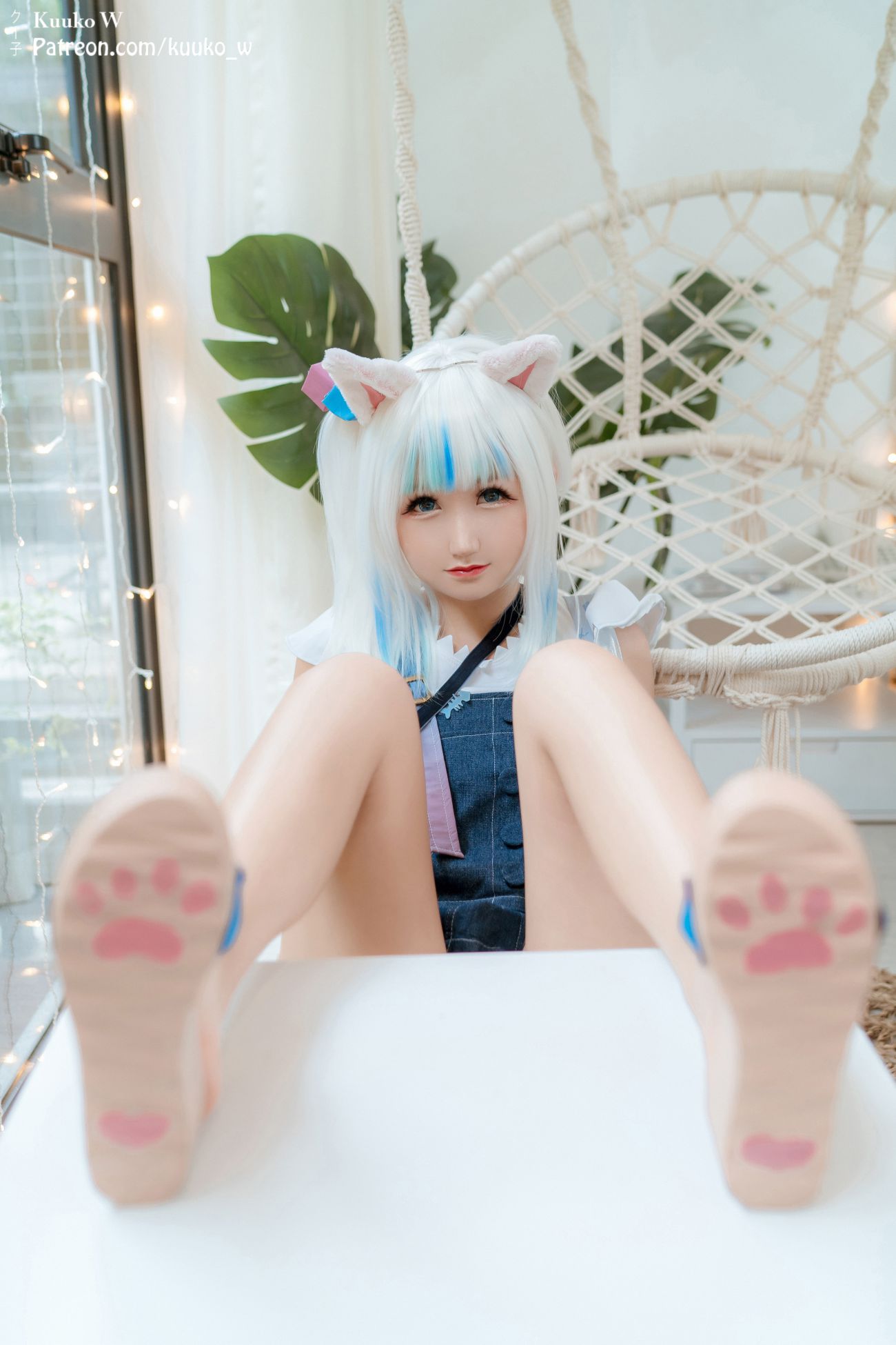 Cosplay KuukoW Kuuko クー子 Freeset Gura 15 (5)