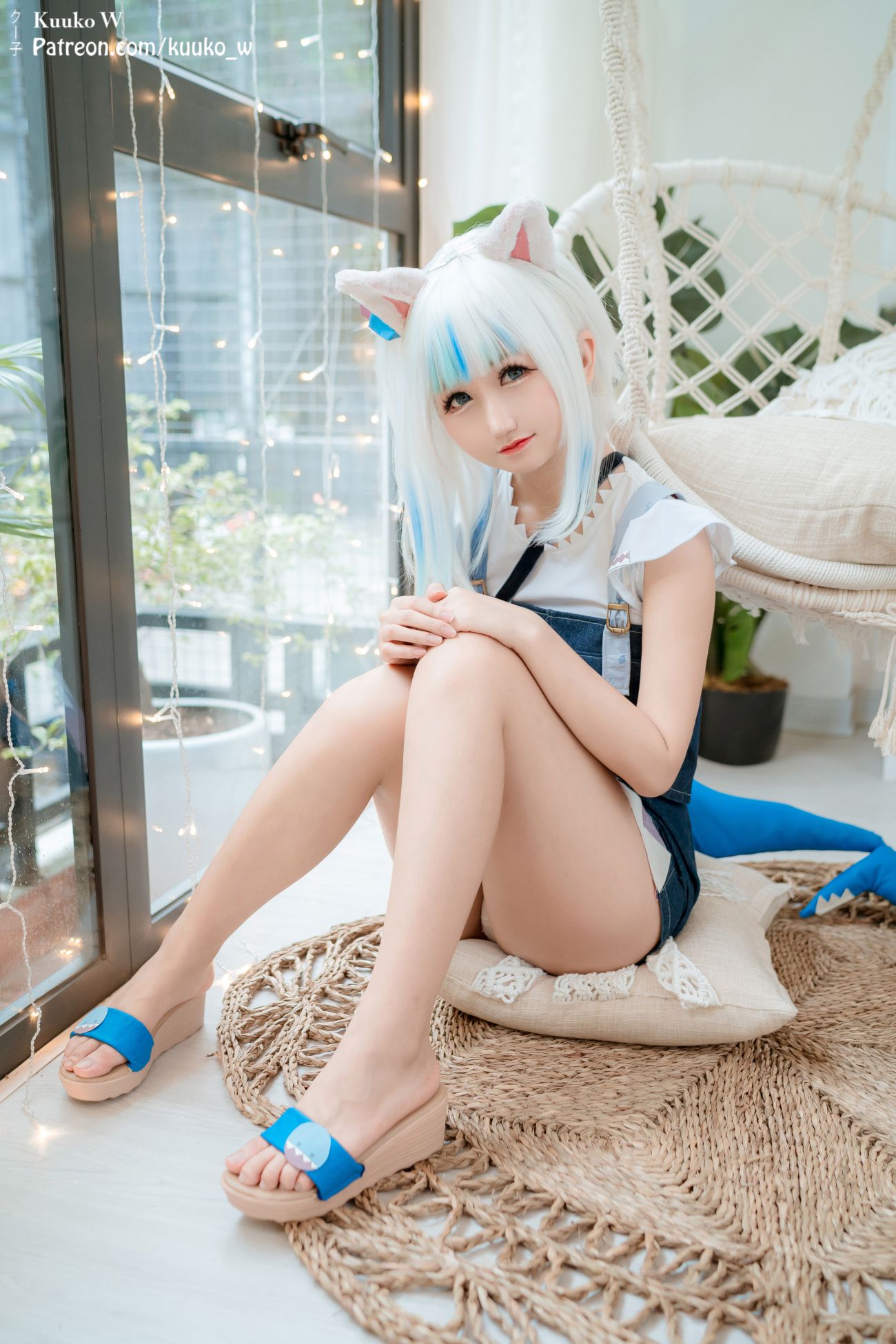 Cosplay KuukoW Kuuko クー子 Freeset Gura 15 (2)