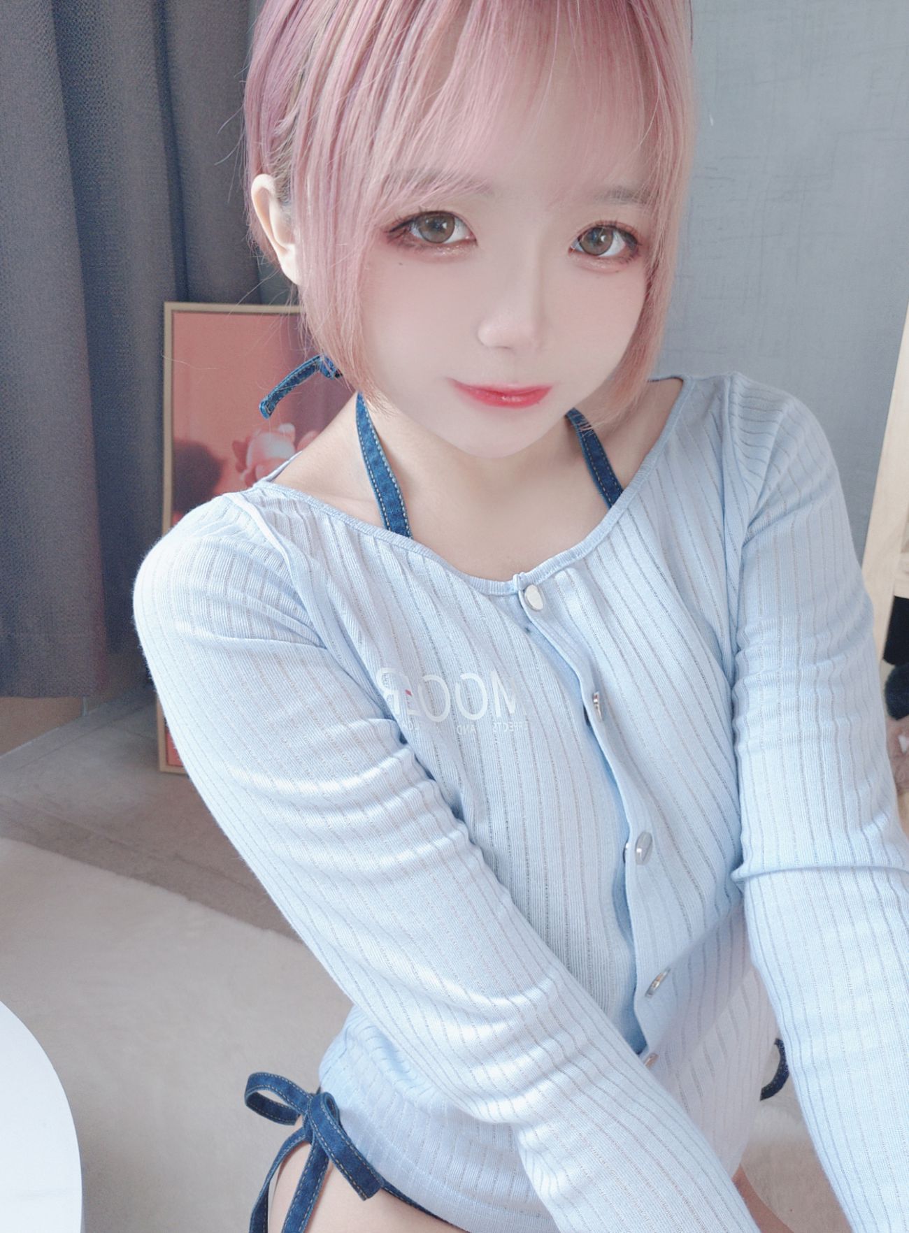 微博美少女日奈娇Cosplay性感写真牛仔裤 (20)