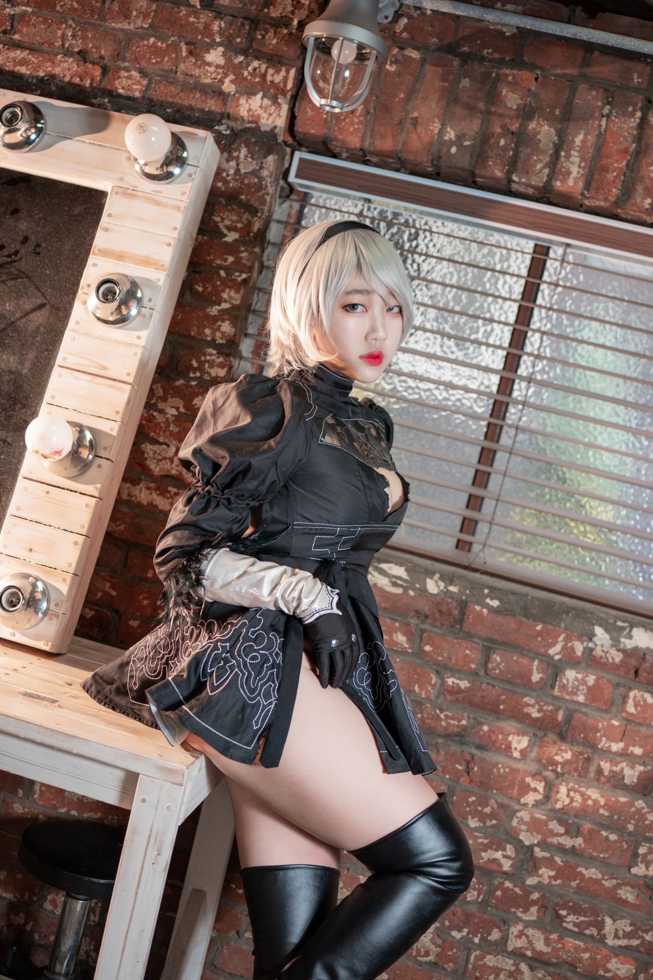 微博美少女CreamSoda性感写真 Baegle Nier 2B (16)