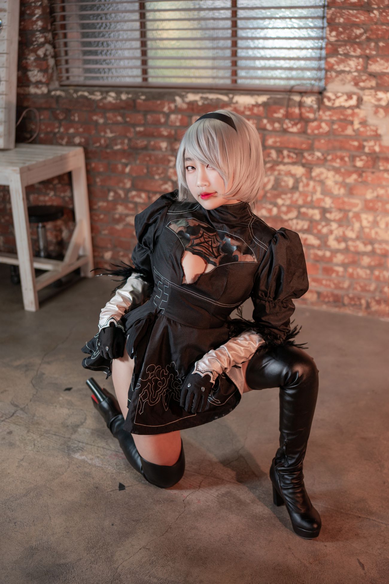 微博美少女CreamSoda性感写真 Baegle Nier 2B (15)