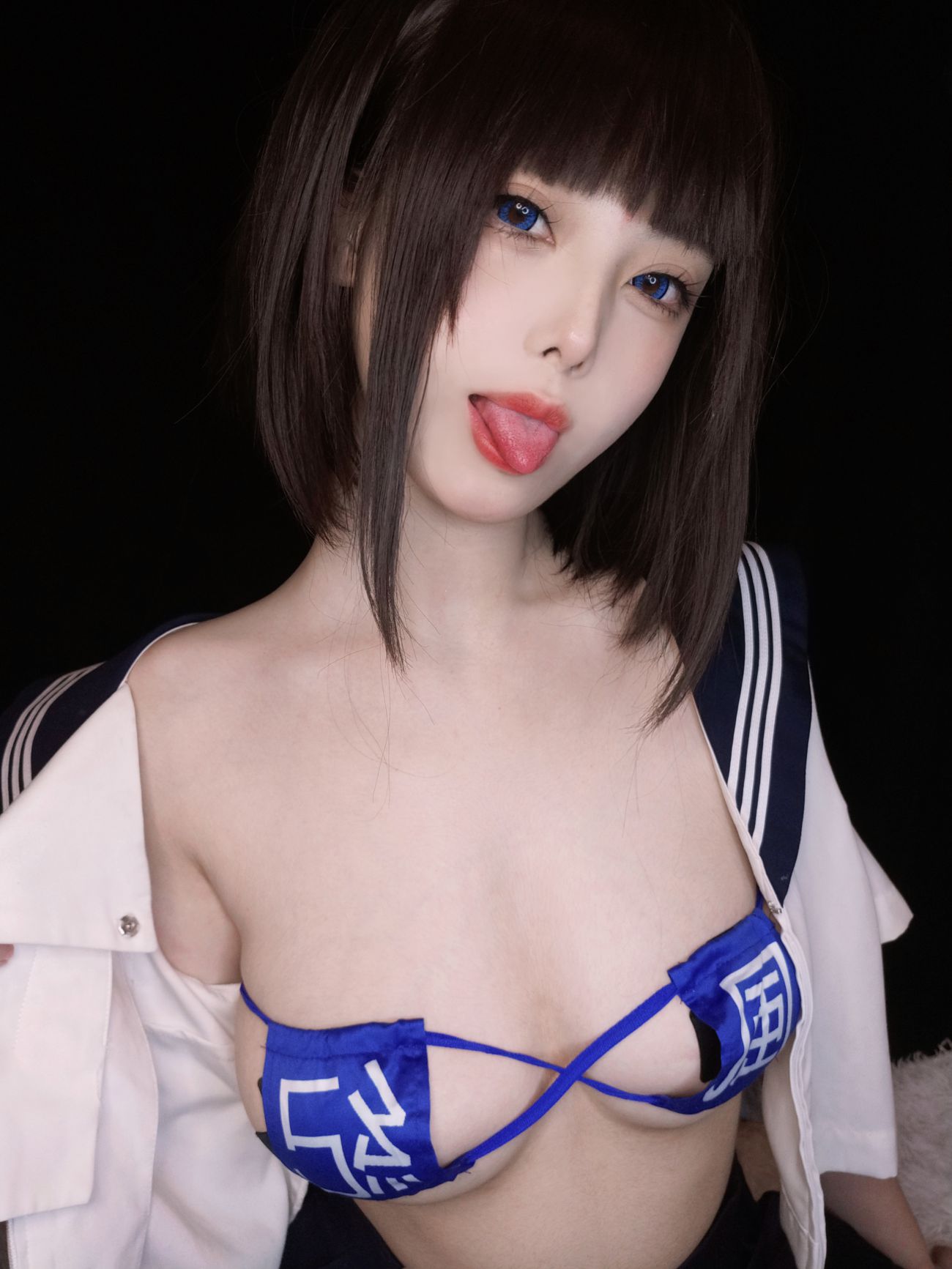 微博美少女蜜汁猫裘性感Cosplay写真坏学妹自拍 (21)