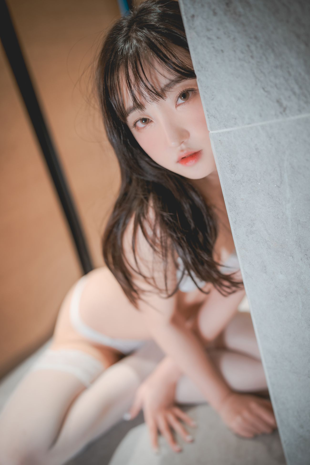 微博美少女DJAWA性感Cosplay写真 Hanari Champagne Mesh (74)