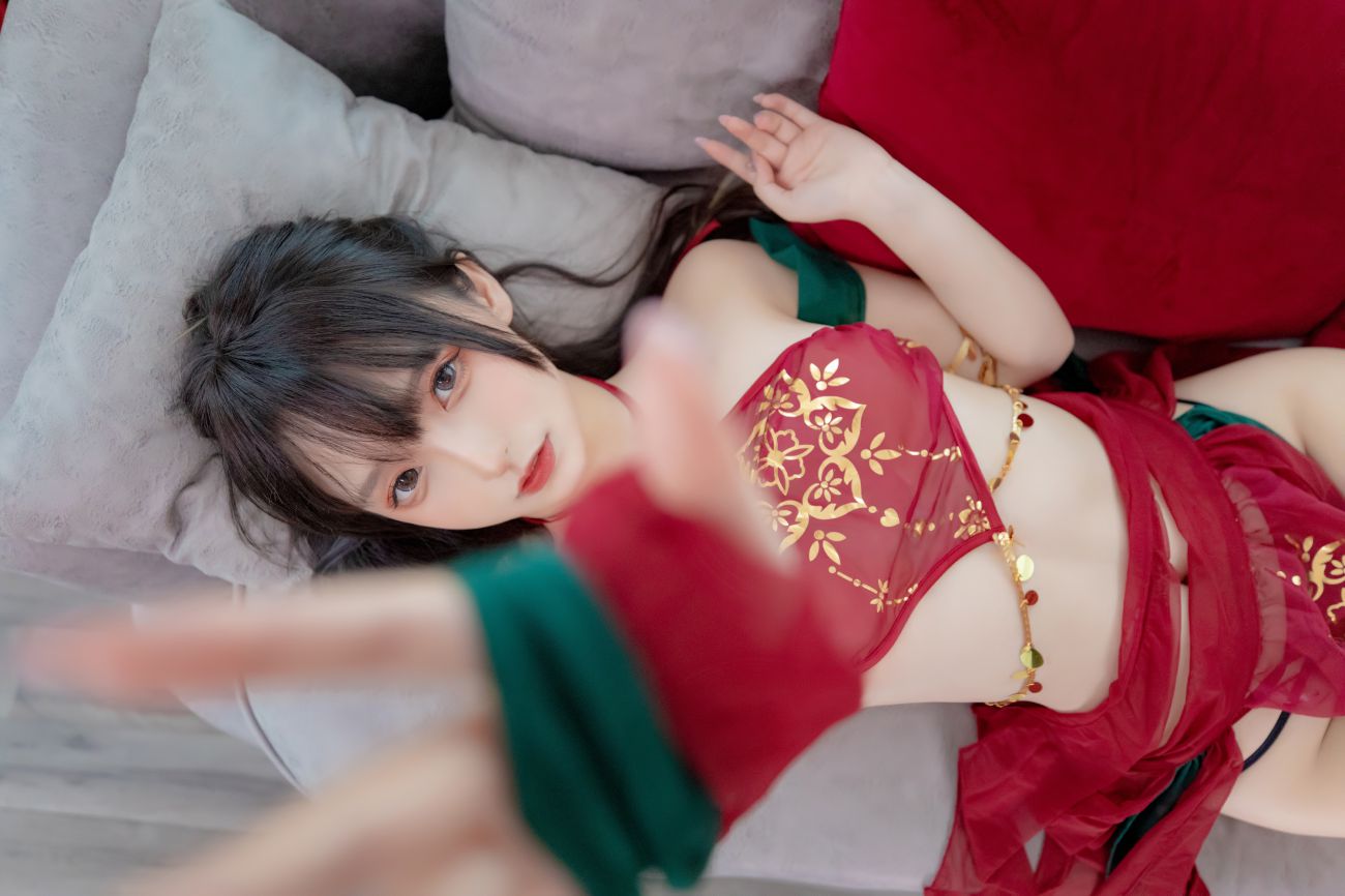 微博美少女神楽板真冬性感Cosplay写真恋恋红尘 (54)