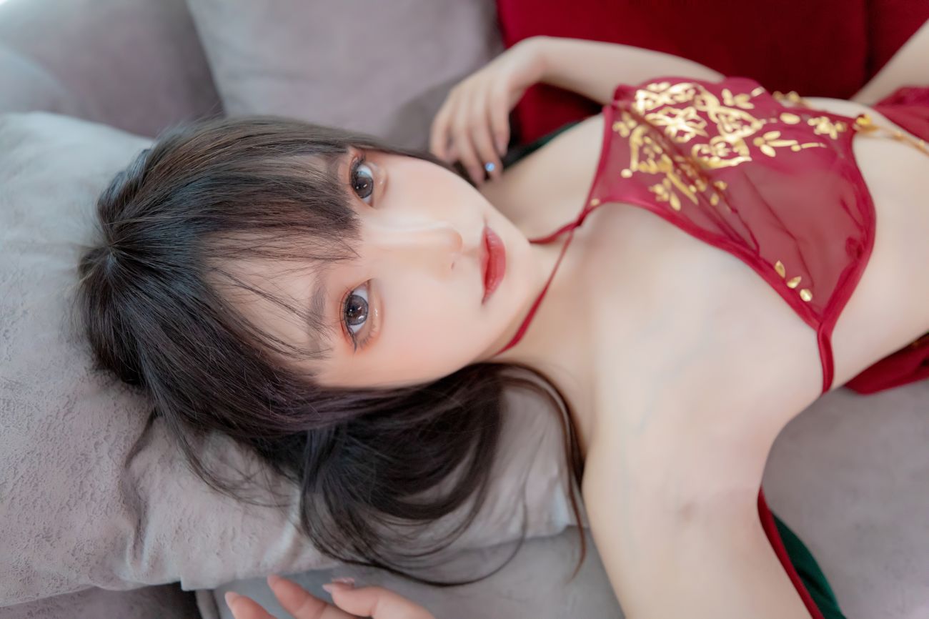 微博美少女神楽板真冬性感Cosplay写真恋恋红尘 (52)