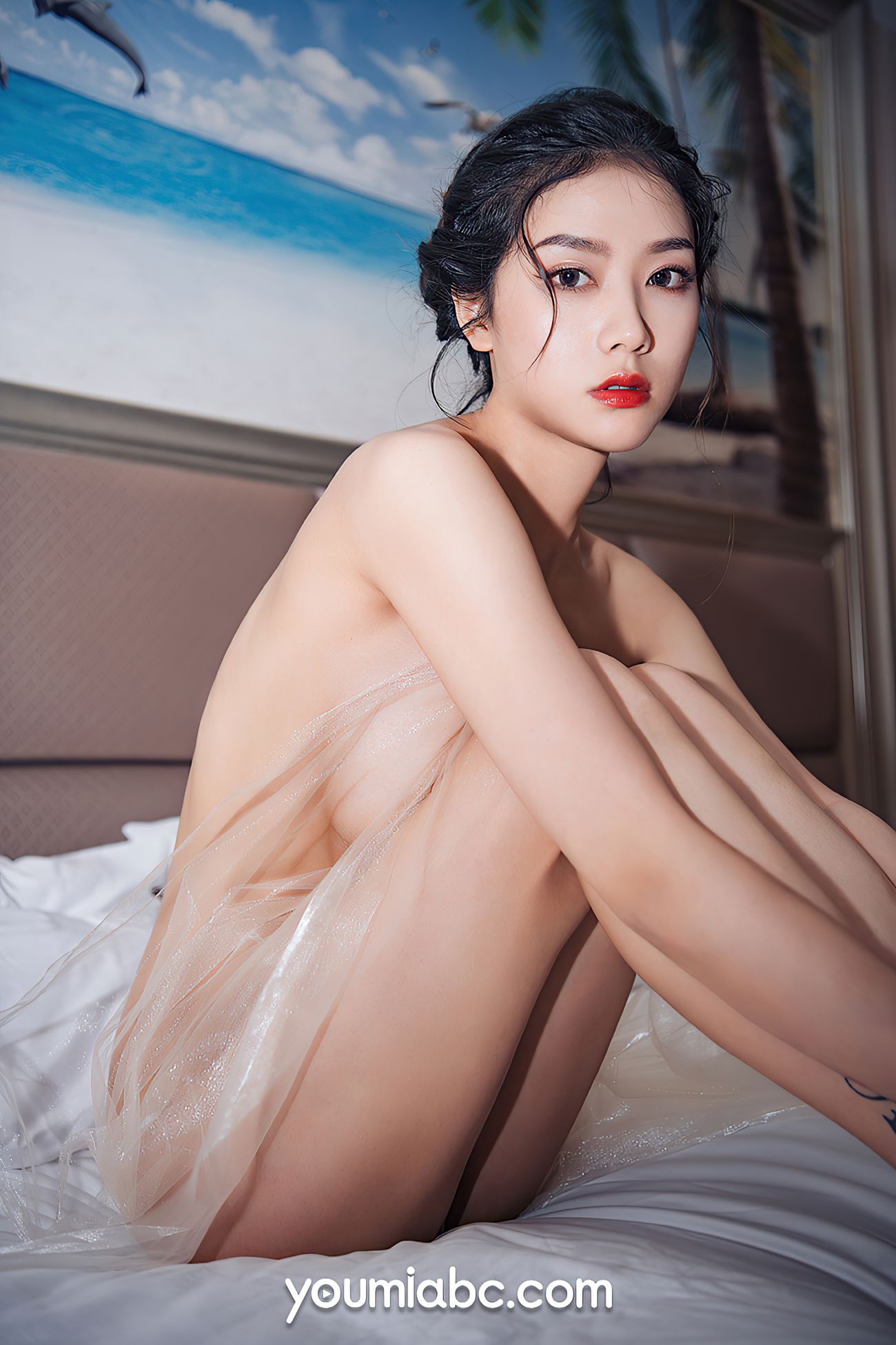 YouMi尤蜜性感模特写真第2021.12.26期床榻游戏沐青 (11)