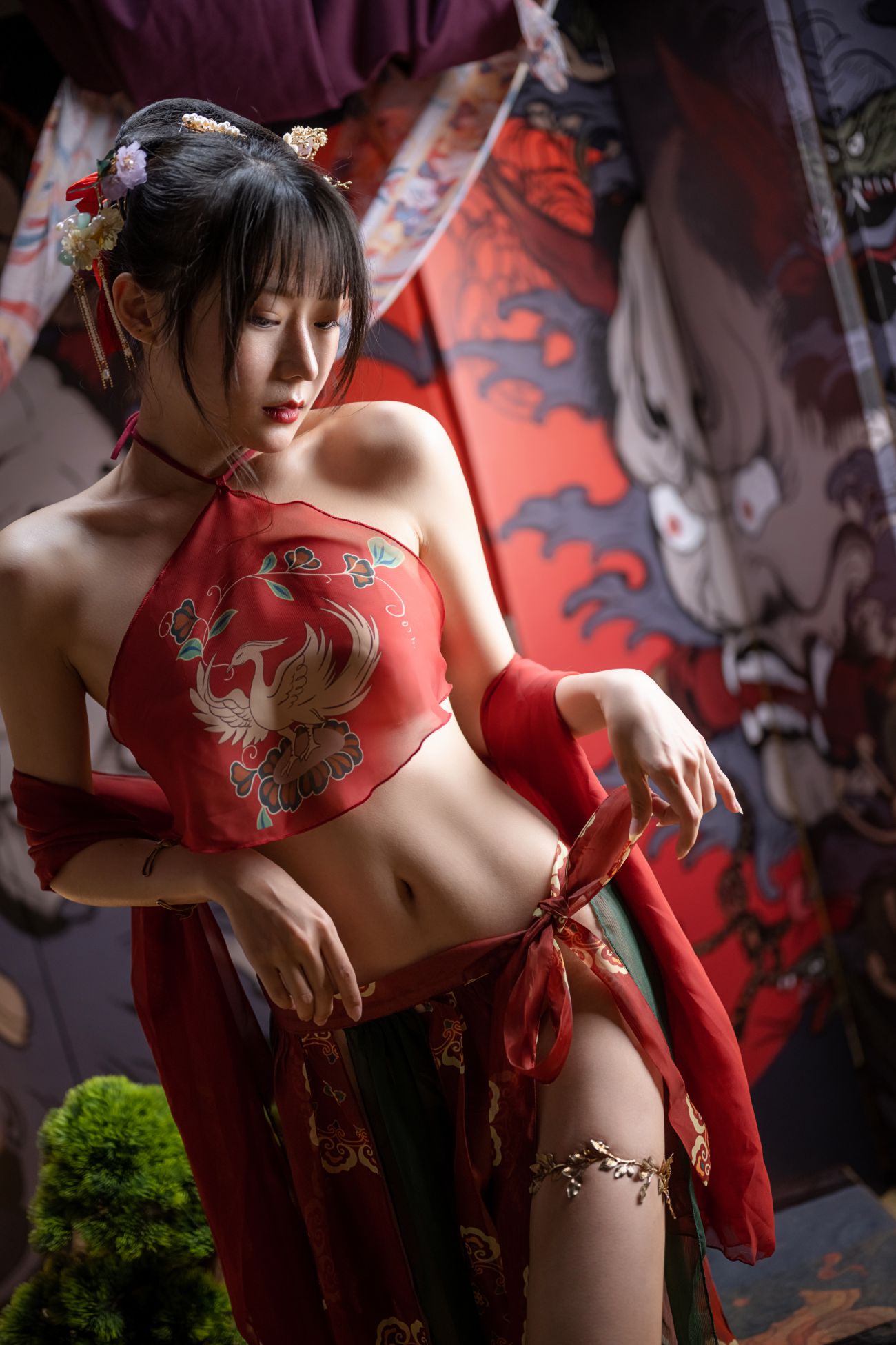 微博美少女香草喵露露性感Cosplay写真2022春节贺图 (31)