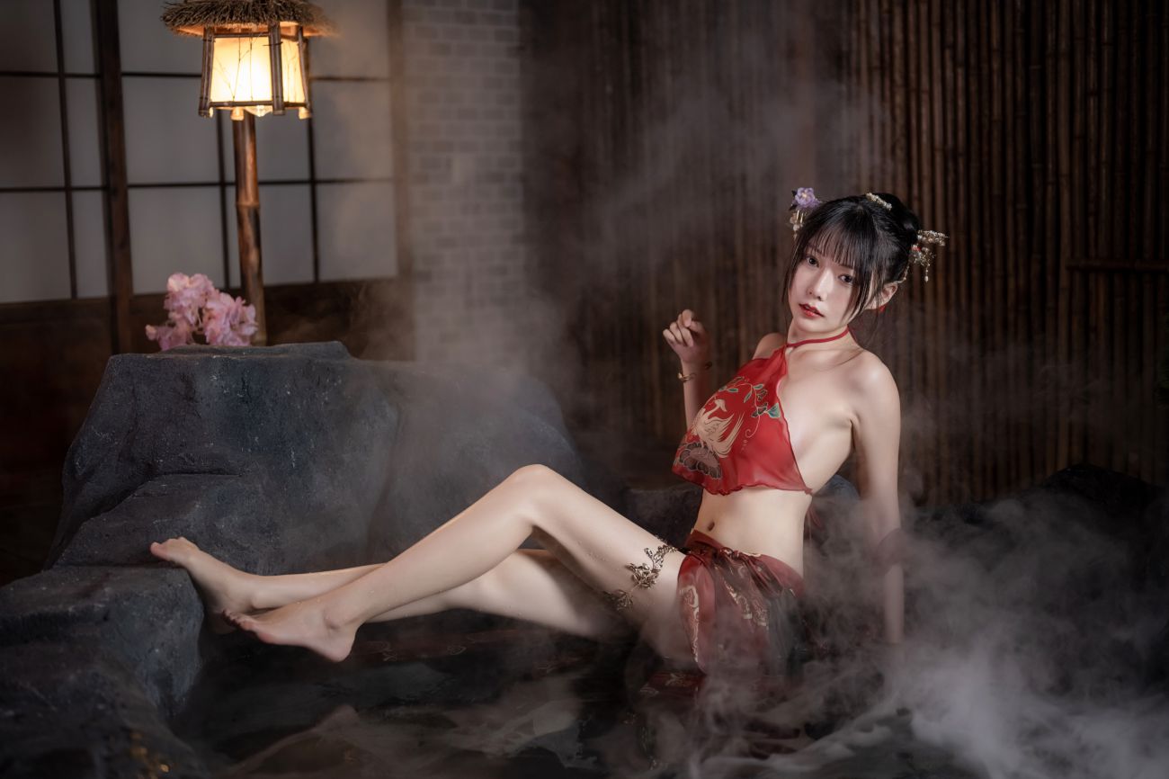 微博美少女香草喵露露性感Cosplay写真2022春节贺图 (38)