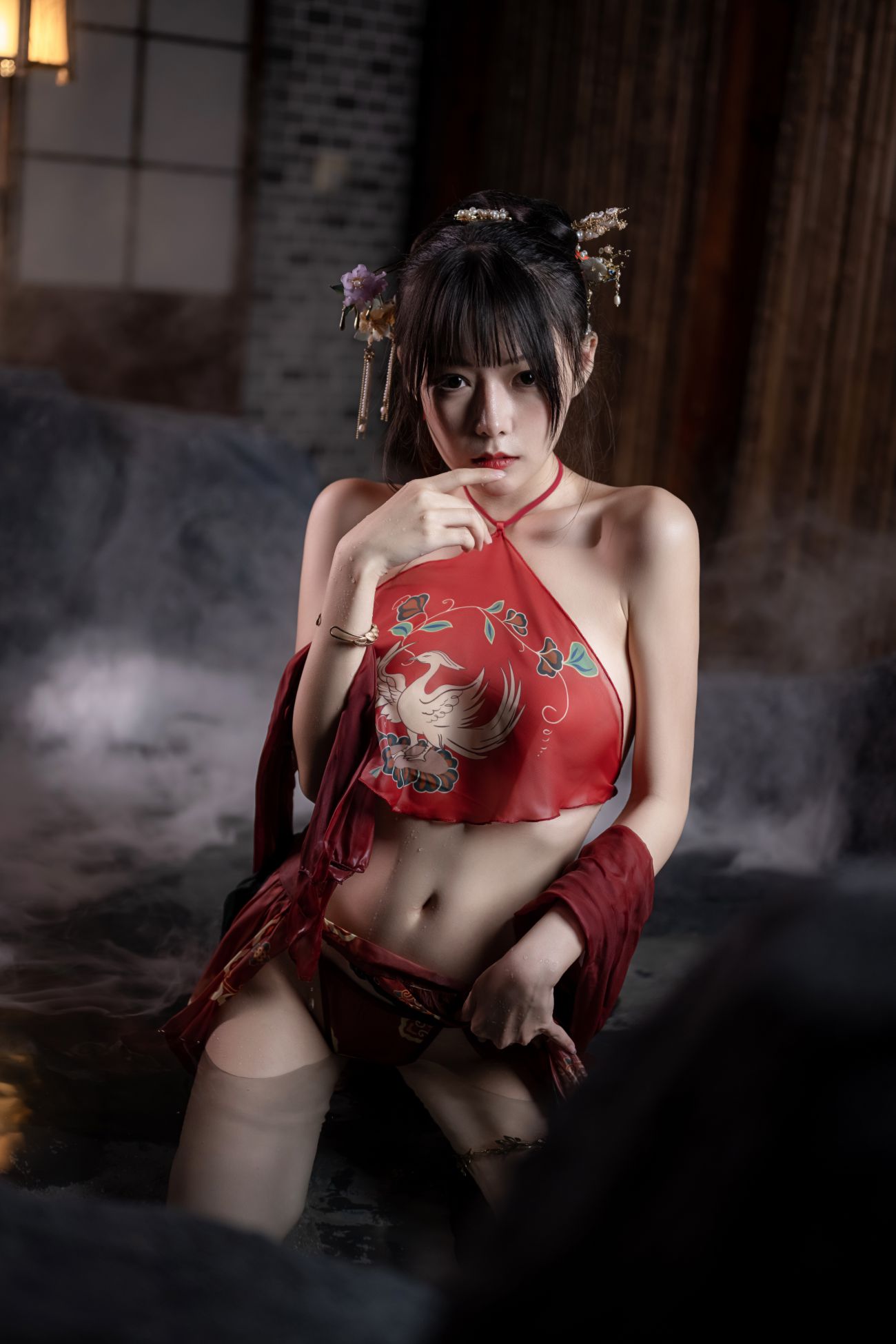 微博美少女香草喵露露性感Cosplay写真2022春节贺图 (40)