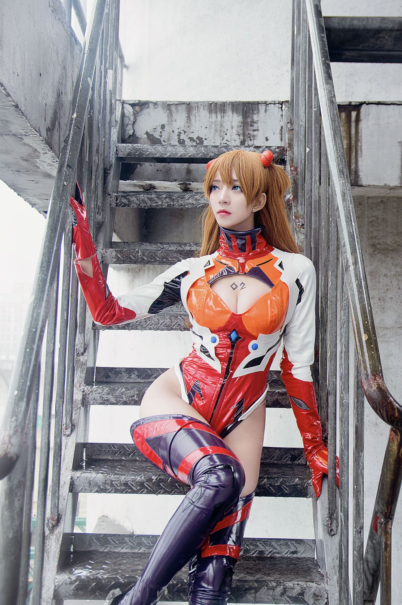 微博美少女KETTOE性感Cosplay写真 asuka battle suit (18)