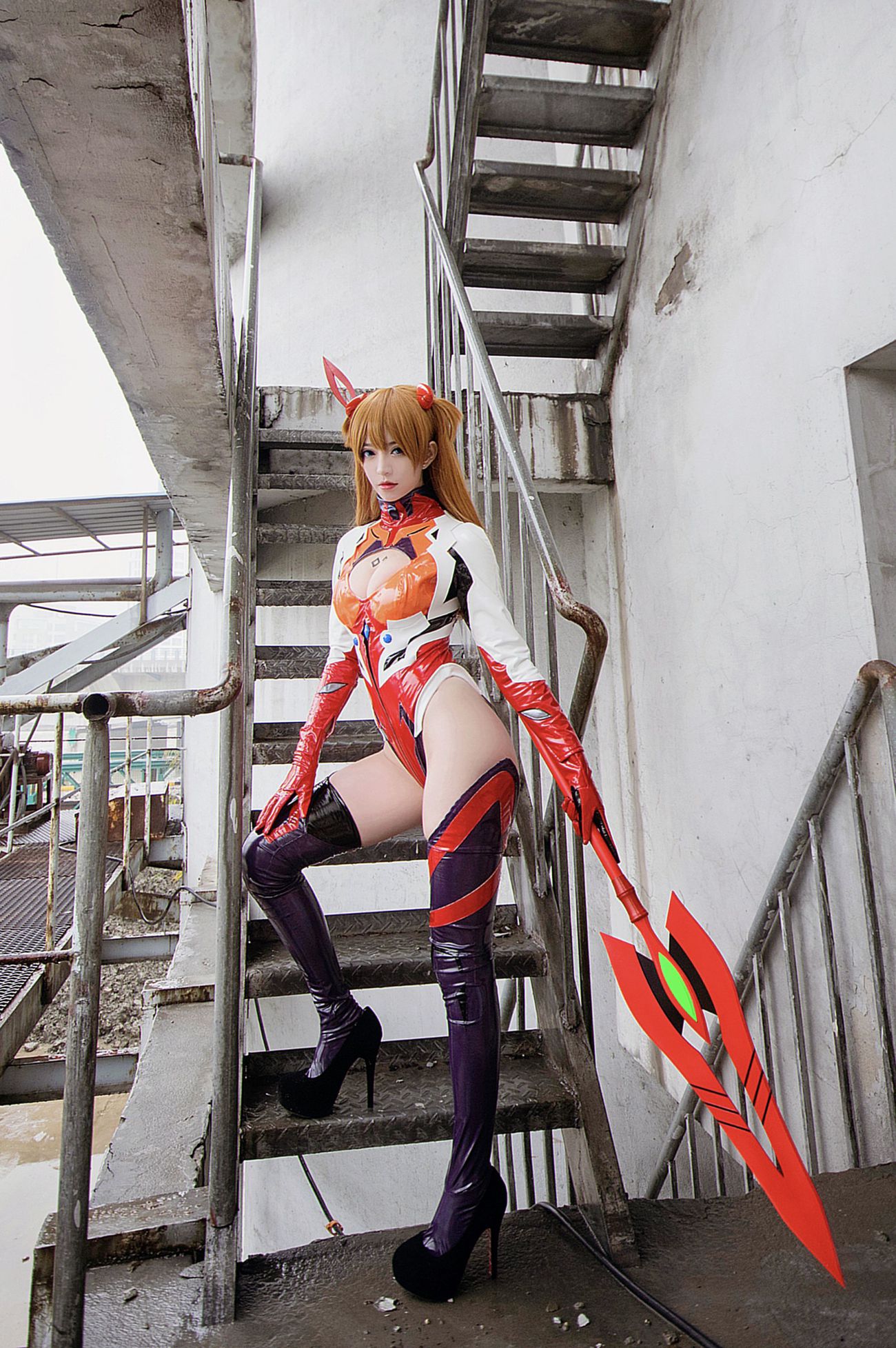 微博美少女KETTOE性感Cosplay写真 asuka battle suit (12)
