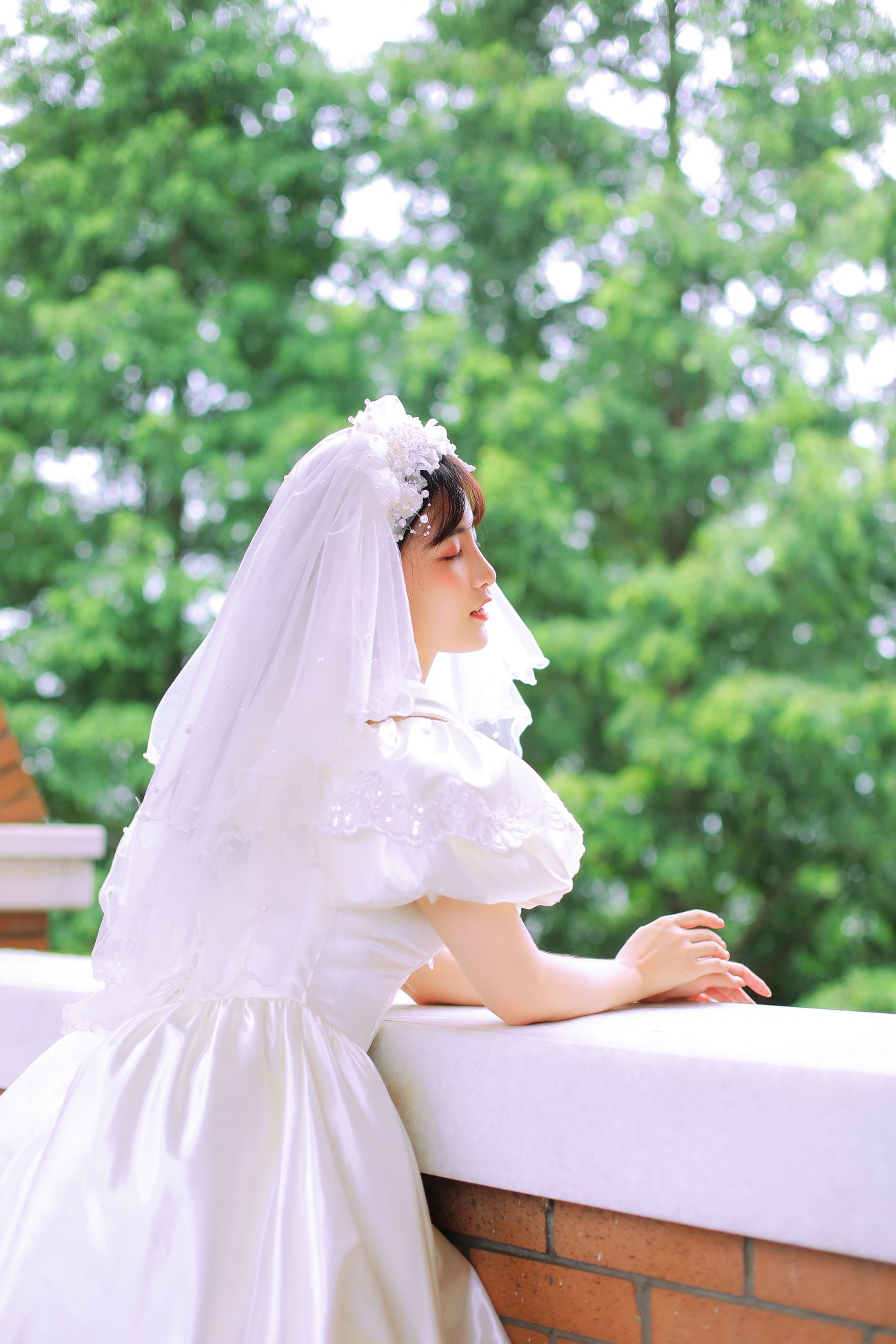 YITUYU艺图语模特唯美写真2021.11.08期新娘的嫁纱我是金儿呀 (21)