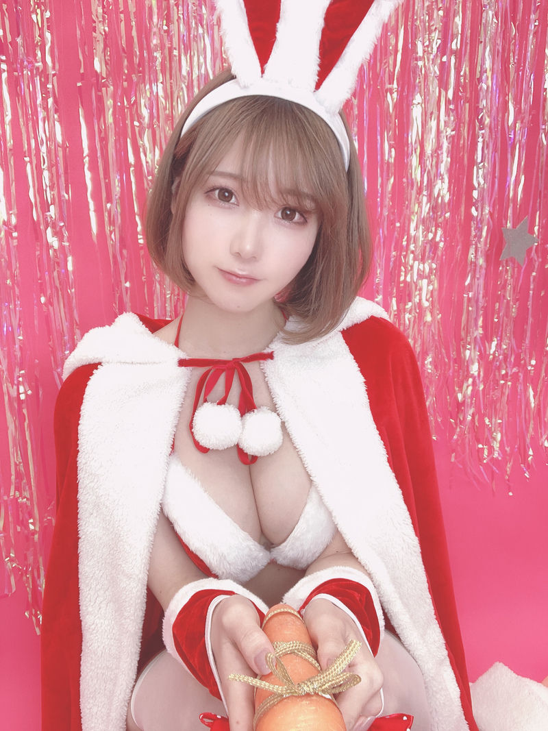 日本美少女COSERけんけんfantiaメリークリスマスいぶ (19)