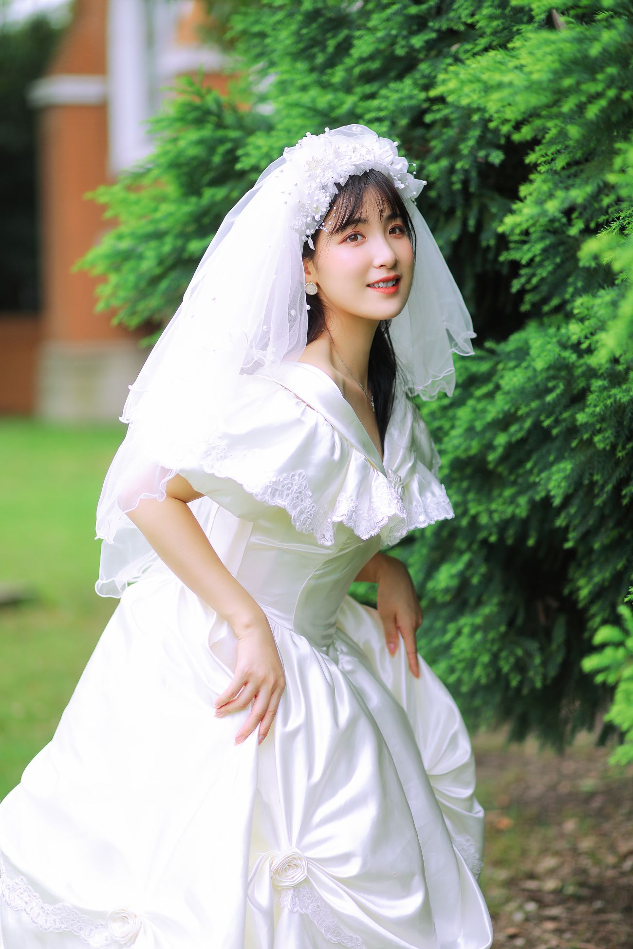 YITUYU艺图语模特唯美写真2021.11.08期新娘的嫁纱我是金儿呀 (12)
