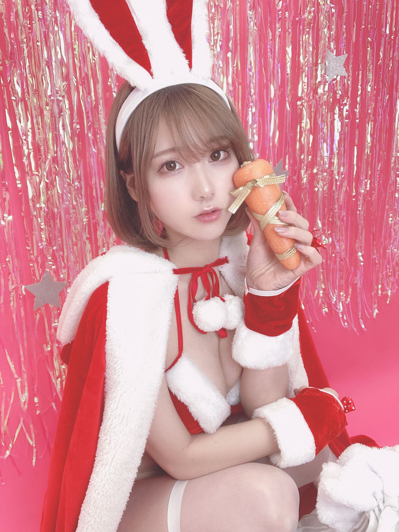 日本美少女COSERけんけんfantiaメリークリスマスいぶ (4)