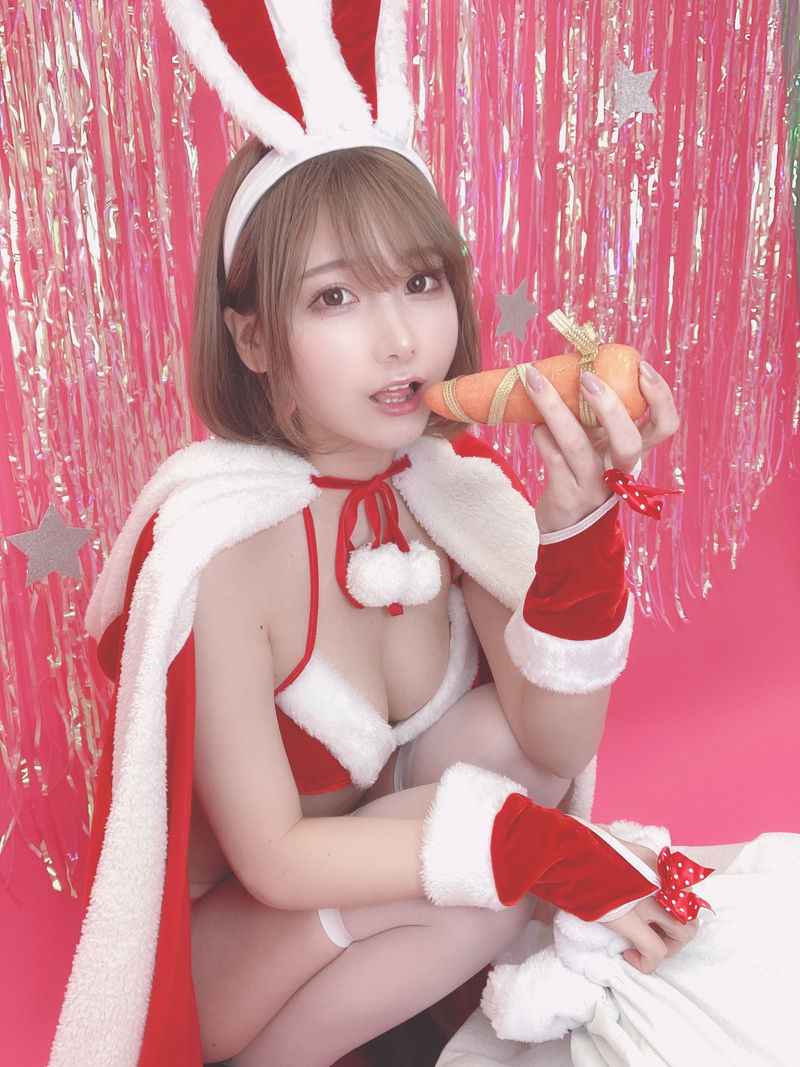 日本美少女COSERけんけんfantiaメリークリスマスいぶ (17)