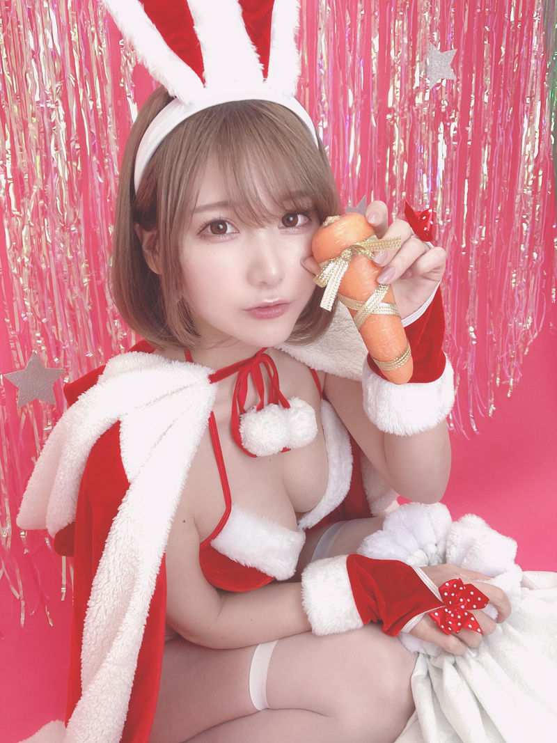 日本美少女COSERけんけんfantiaメリークリスマスいぶ (20)