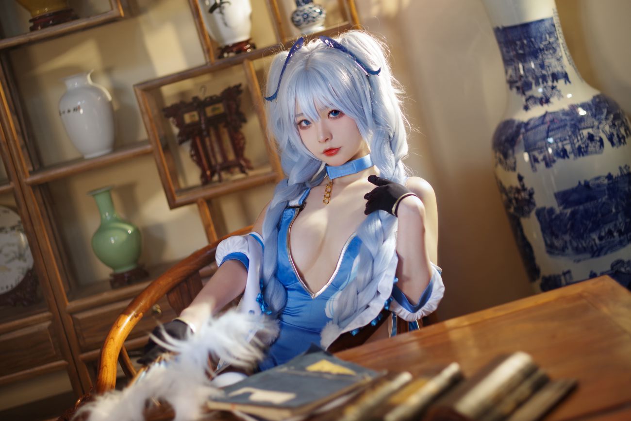 微博美少女yuuhui玉汇性感Cosplay写真PA 15 翠雀媚 (4)