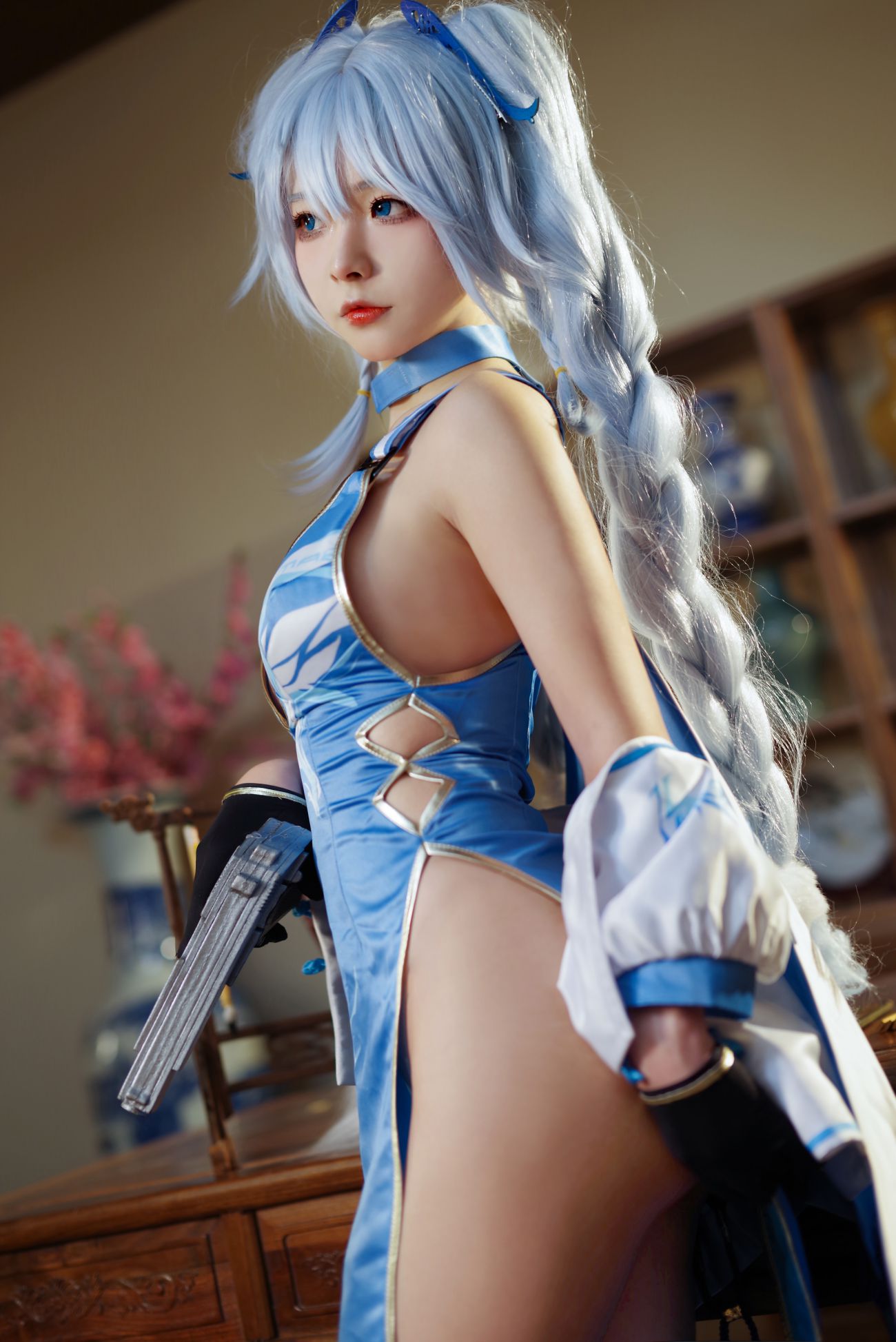 微博美少女yuuhui玉汇性感Cosplay写真PA 15 翠雀媚 (9)