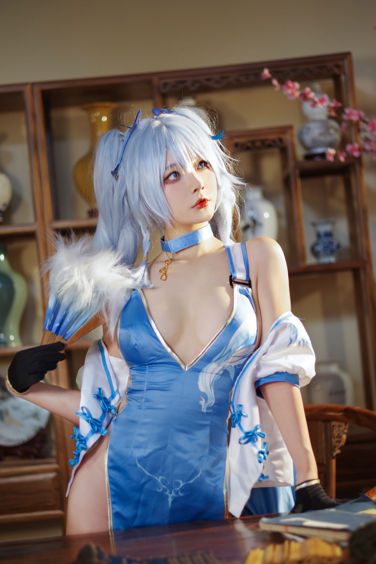 微博美少女yuuhui玉汇性感Cosplay写真PA 15 翠雀媚 (5)