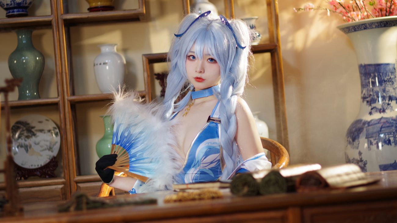 微博美少女yuuhui玉汇性感Cosplay写真PA 15 翠雀媚 (3)