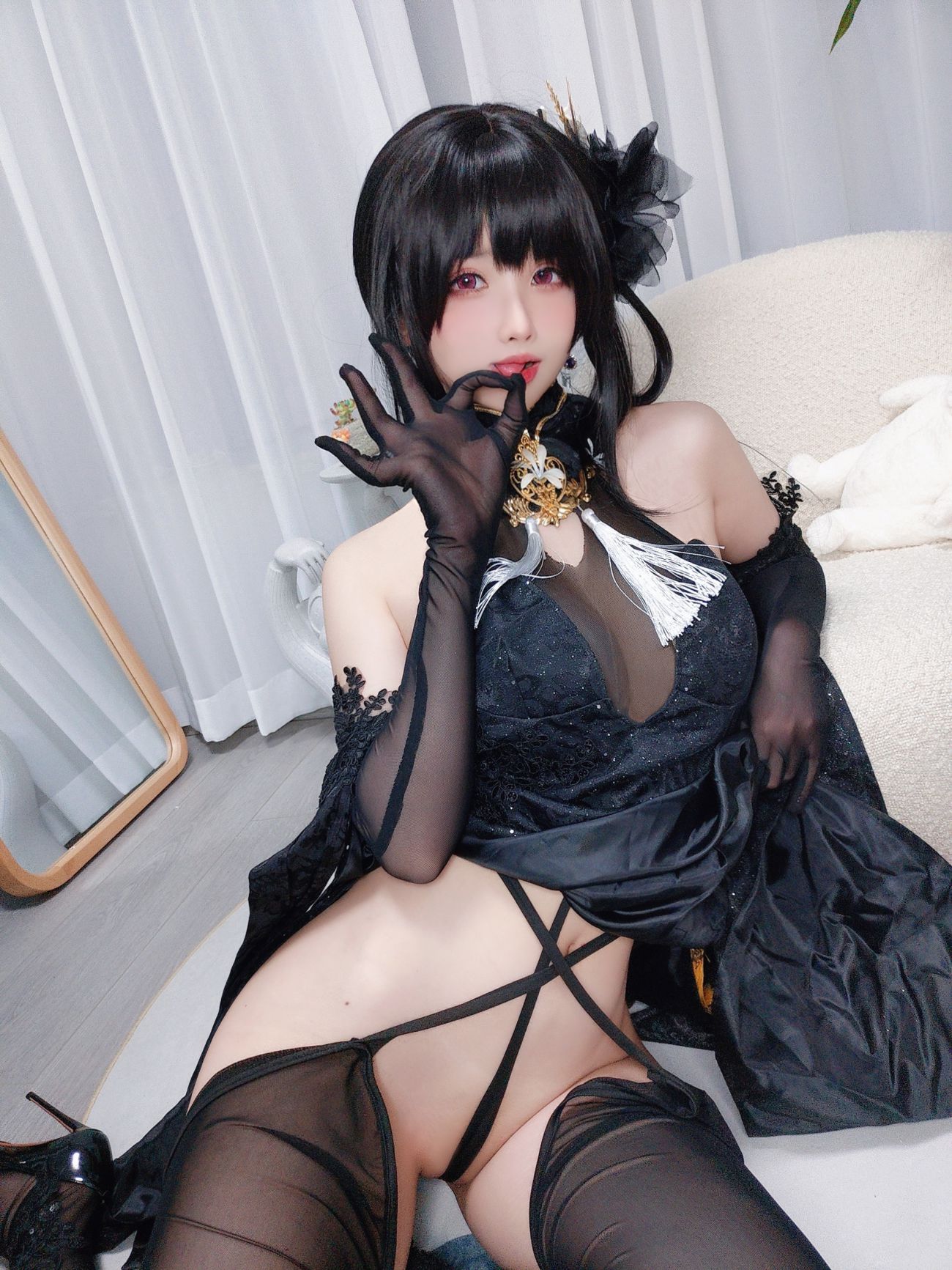 微博美少女rioko凉凉子性感Cosplay写真镇海自拍 (19)