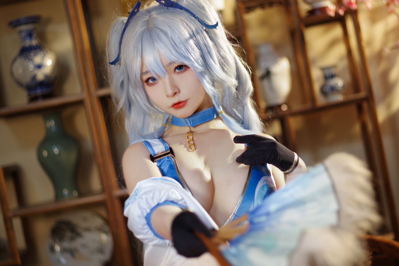 微博美少女yuuhui玉汇性感Cosplay写真PA 15 翠雀媚 (6)