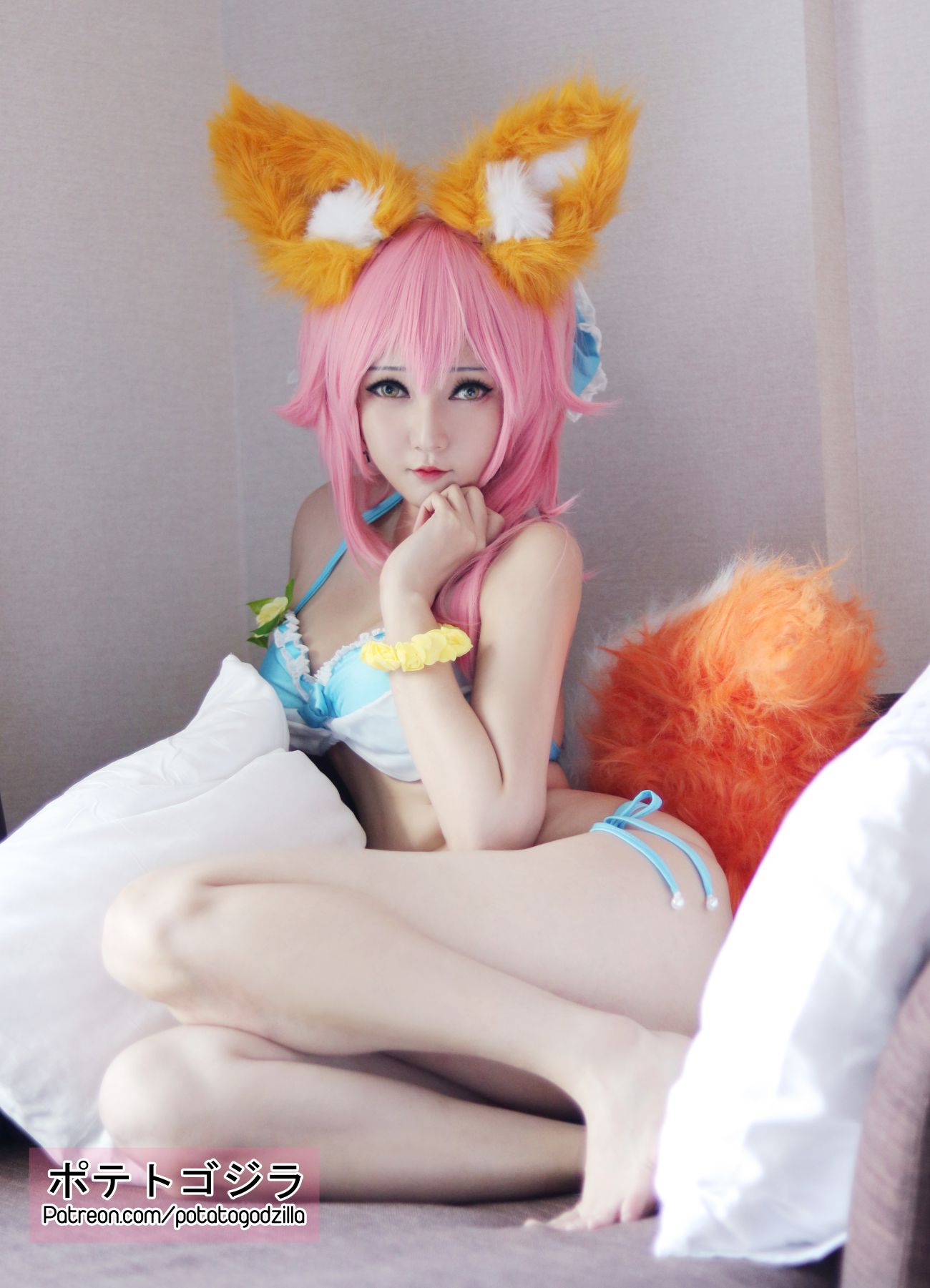 Potato Godzilla Tamamo Bikini (4)