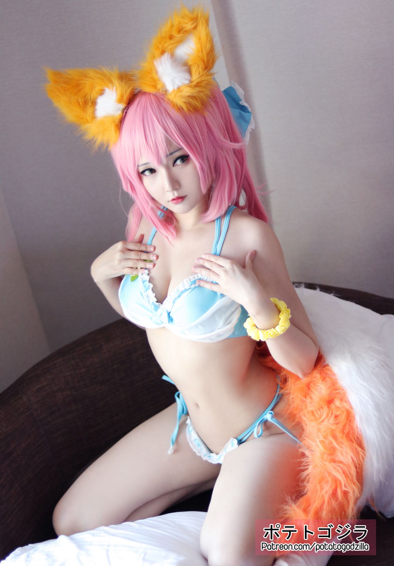 Potato Godzilla Tamamo Bikini (9)