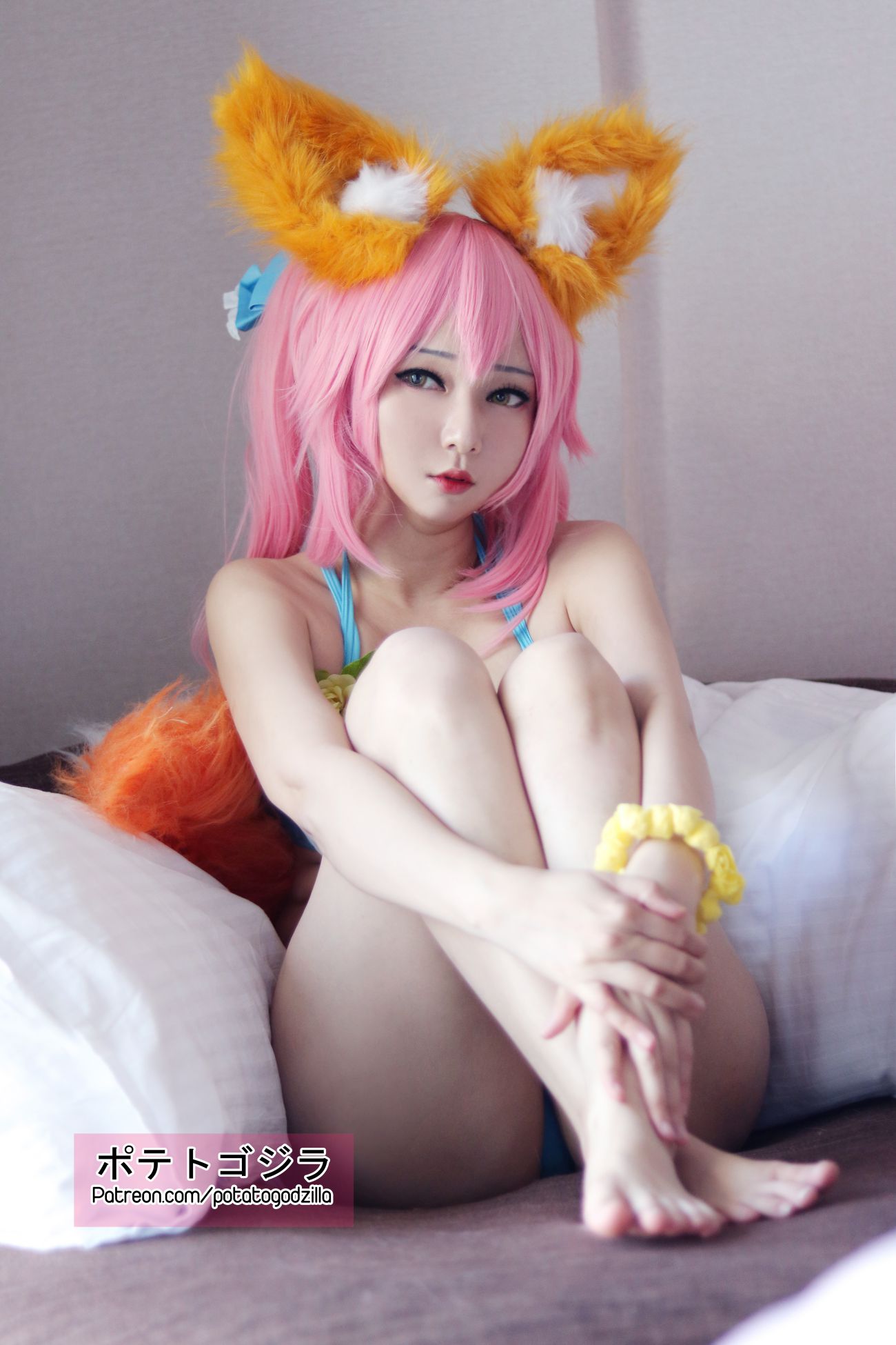 Potato Godzilla Tamamo Bikini (16)