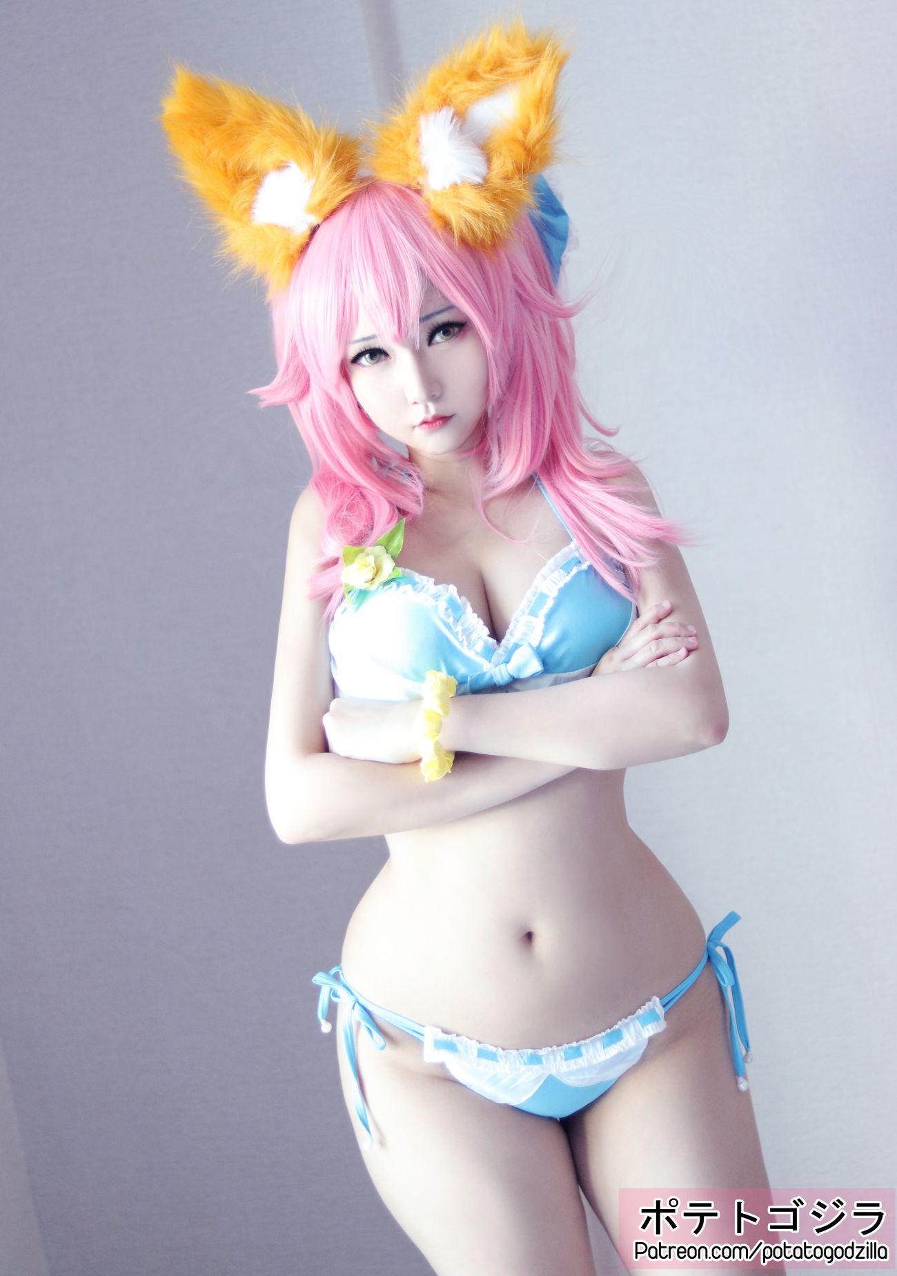 Potato Godzilla Tamamo Bikini (2)