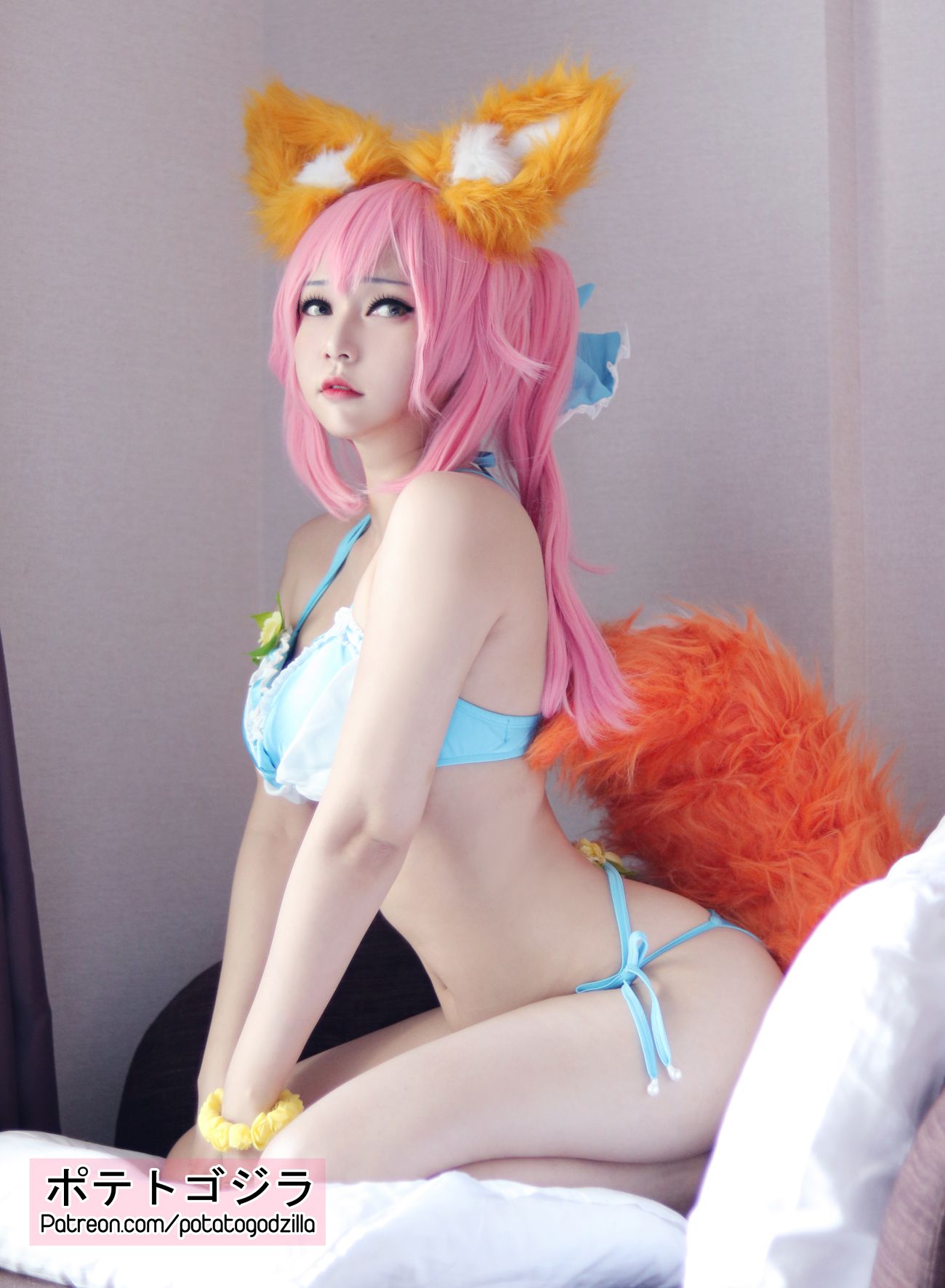 Potato Godzilla Tamamo Bikini (7)