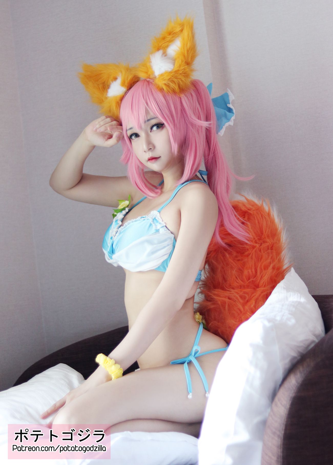 Potato Godzilla Tamamo Bikini (6)