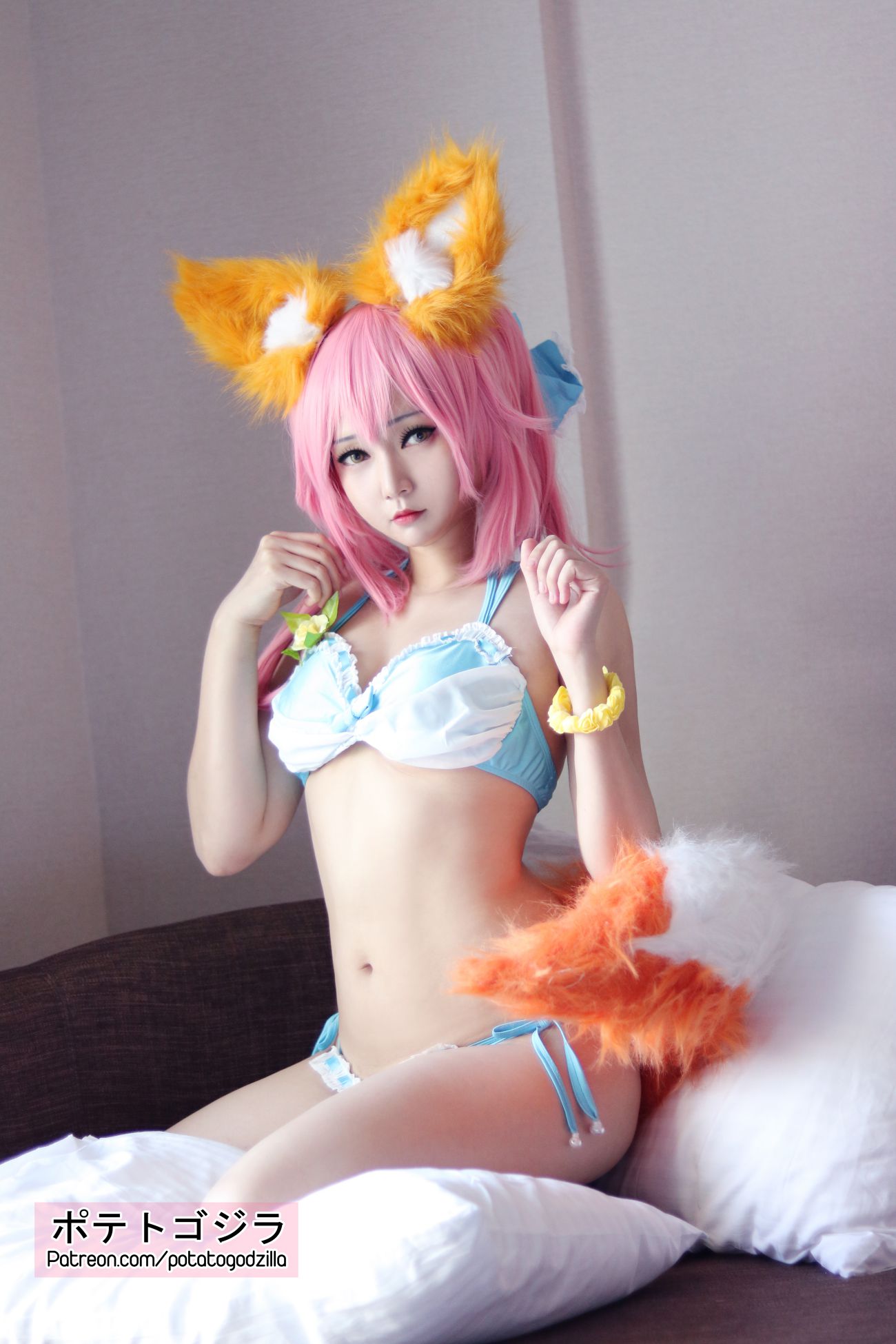 Potato Godzilla Tamamo Bikini (8)