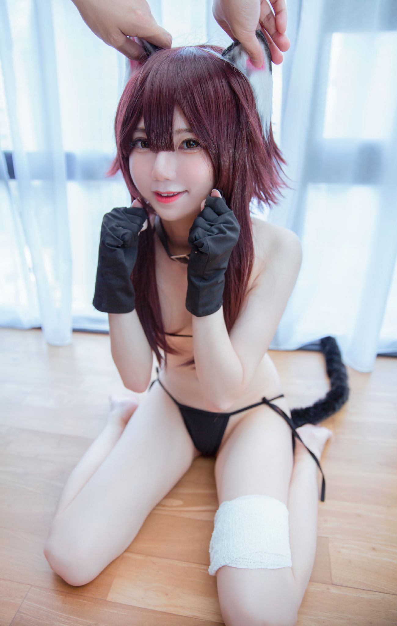 微博美少女Sally Dorasnow性感Cosplay写真Megumin (36)