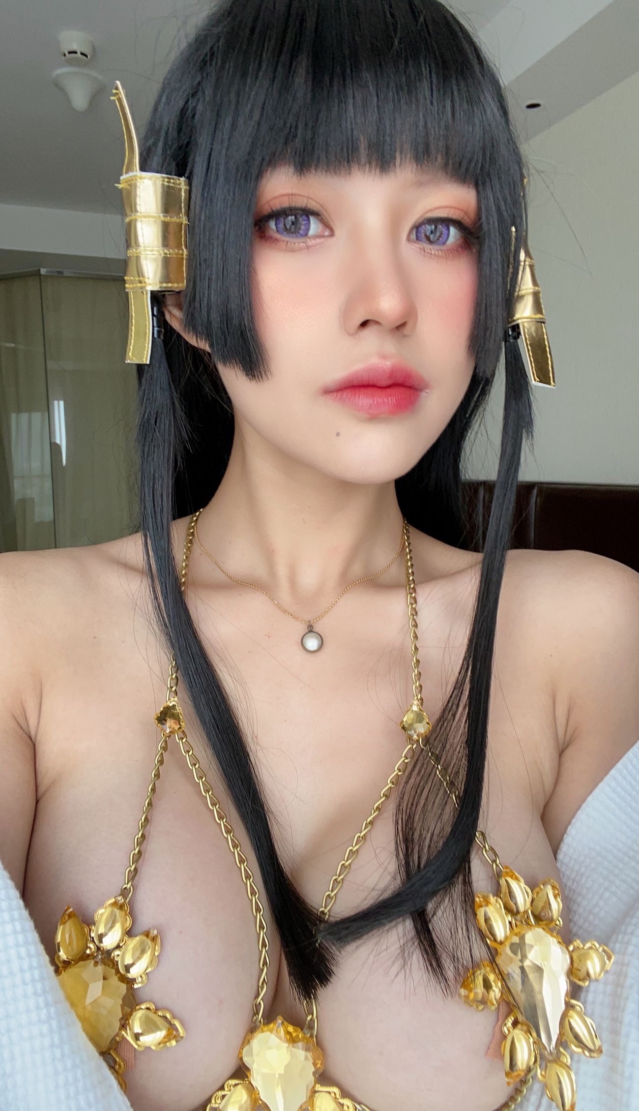 微博美少女PingPing性感Cosplay写真 Nyotengu Fortune (25)