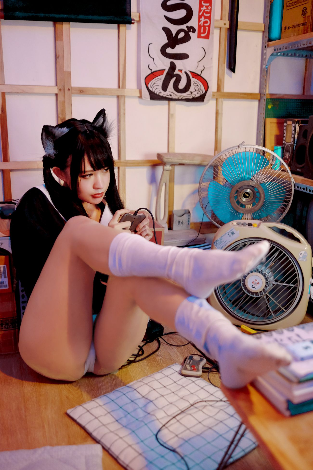 微博美少女PingPing性感Cosplay写真Kuroneko黑猫 (31)