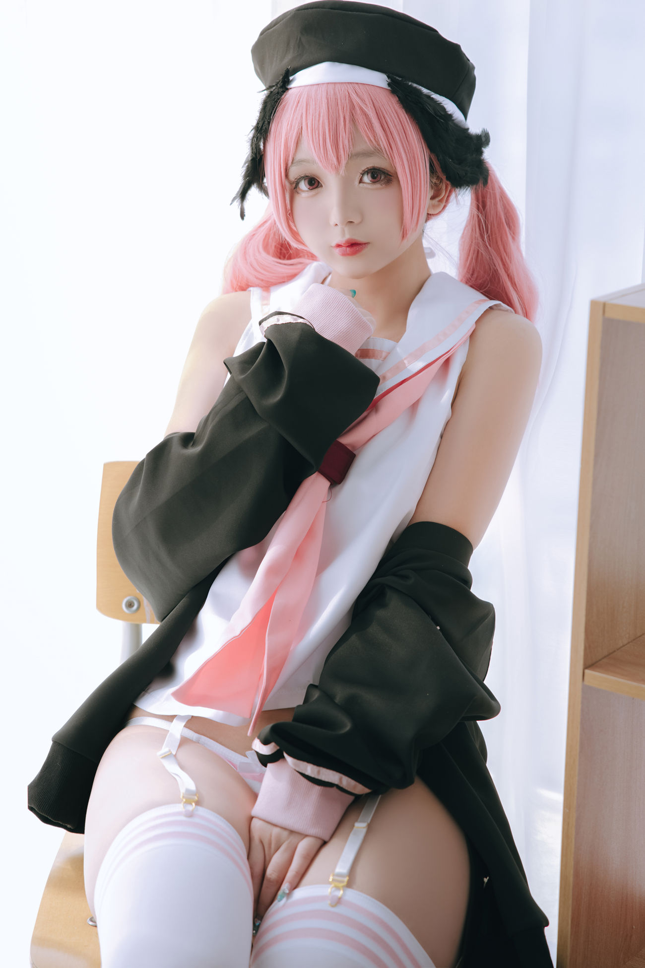 微博美少女日奈娇性感Cosplay写真下江小春 (1)